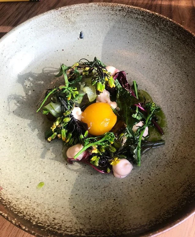 Chef's Bowl, bone glaze