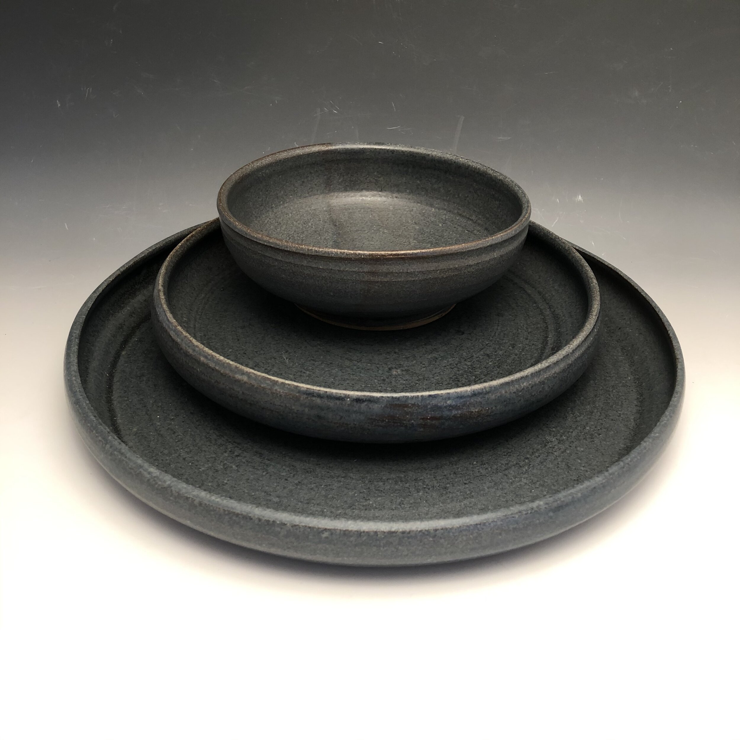 Charcoal Flying Saucer Style 