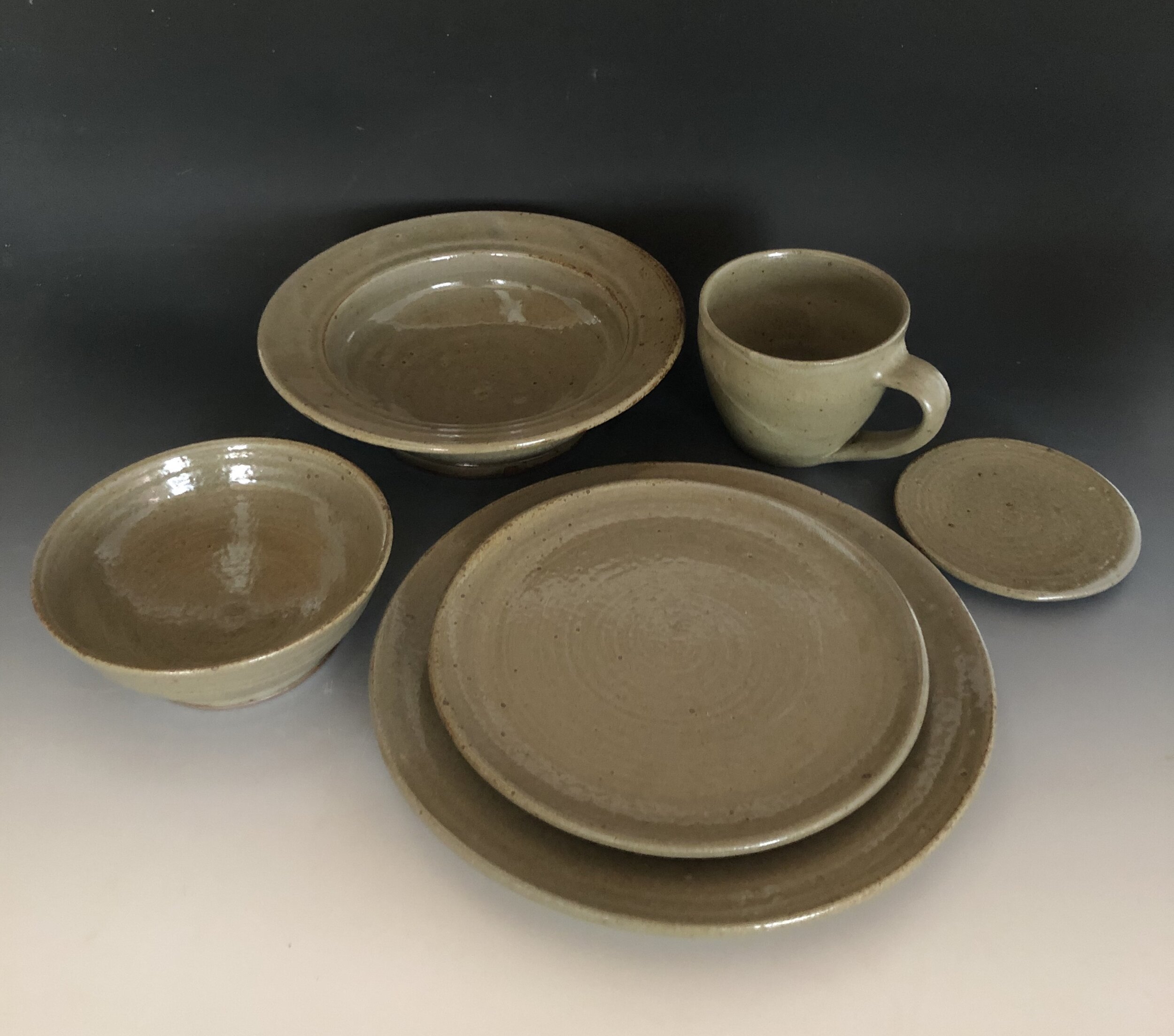 Ash Glazed Dinnerware