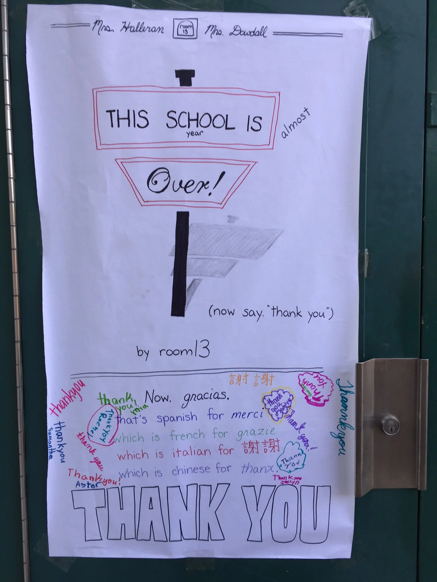 Sent by Farragut Elementary school after a reading:)