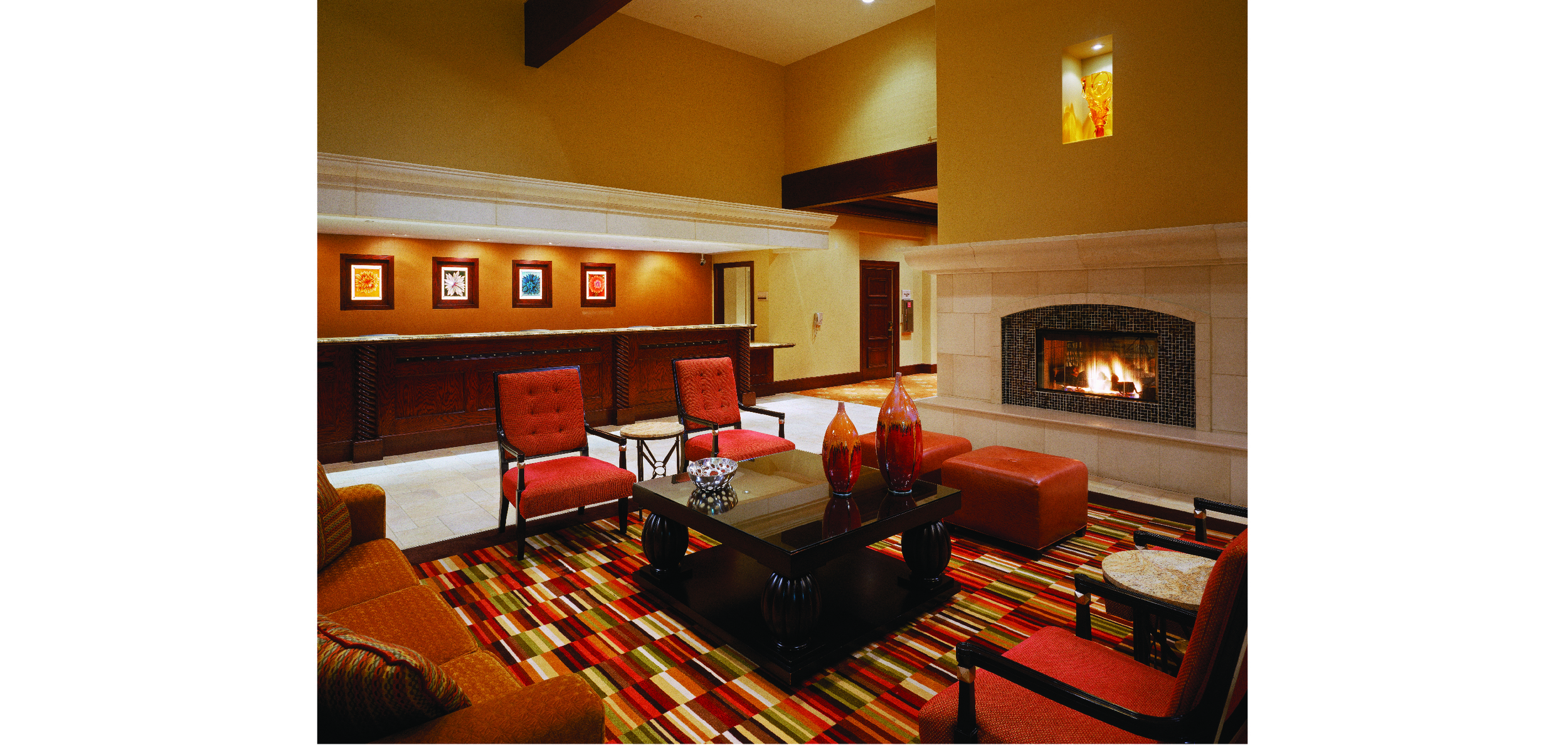 Lobby Fireplace