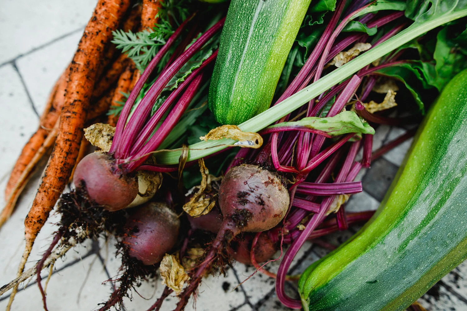 Vegetables from my very first garden this year!