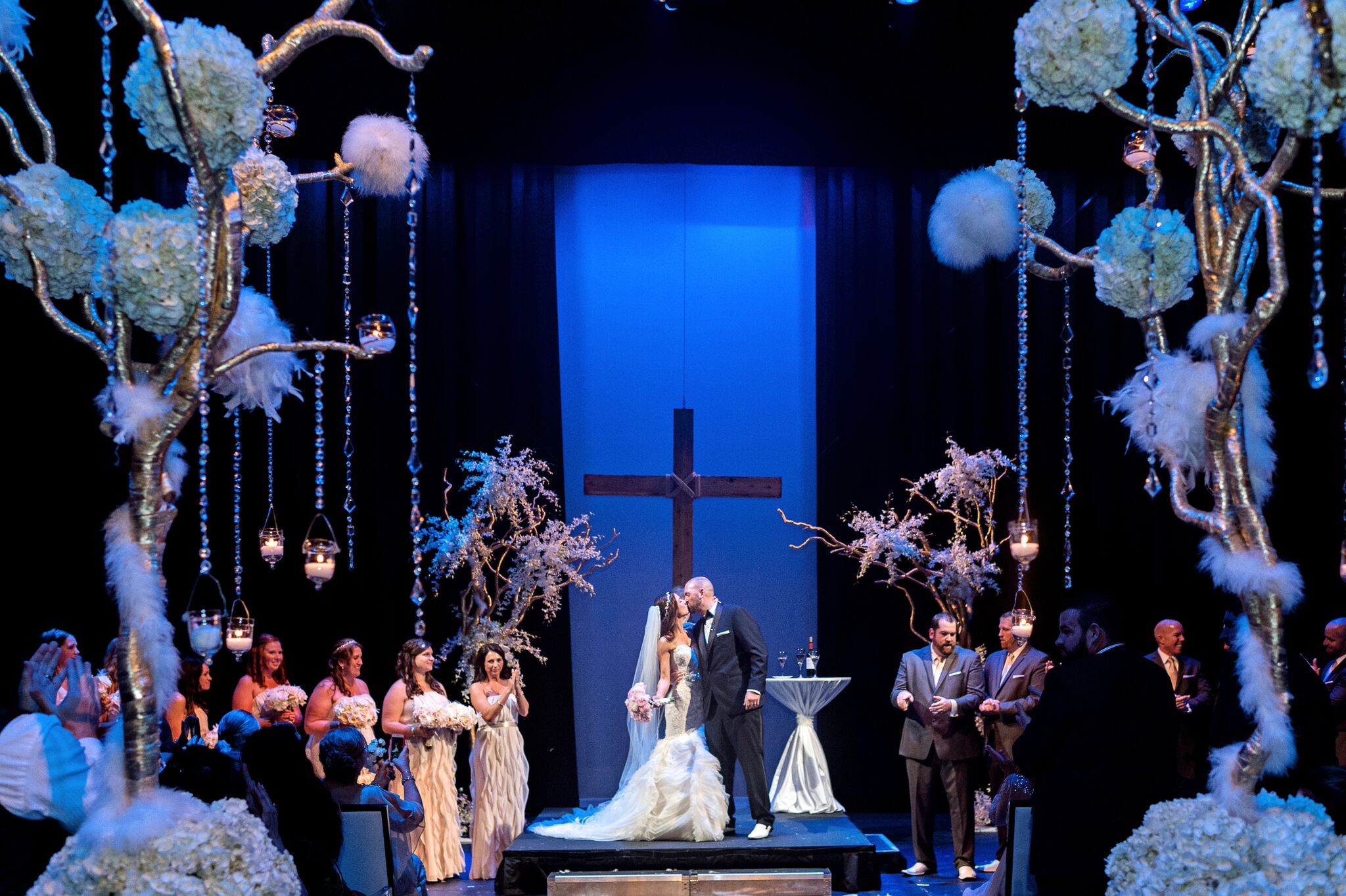  Wedding Photographer: Kristen Weaver Photography | Wedding Ceremony: Dr. Phillips Center for the Performing Arts |&nbsp;Wedding Planner: An Affair To Remember 