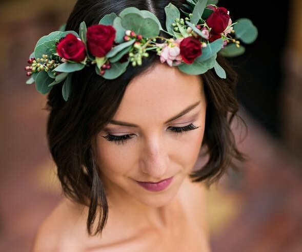 Photo Credit Kristen Weaver Photography While we're at it, let us design a floral crown for you. 