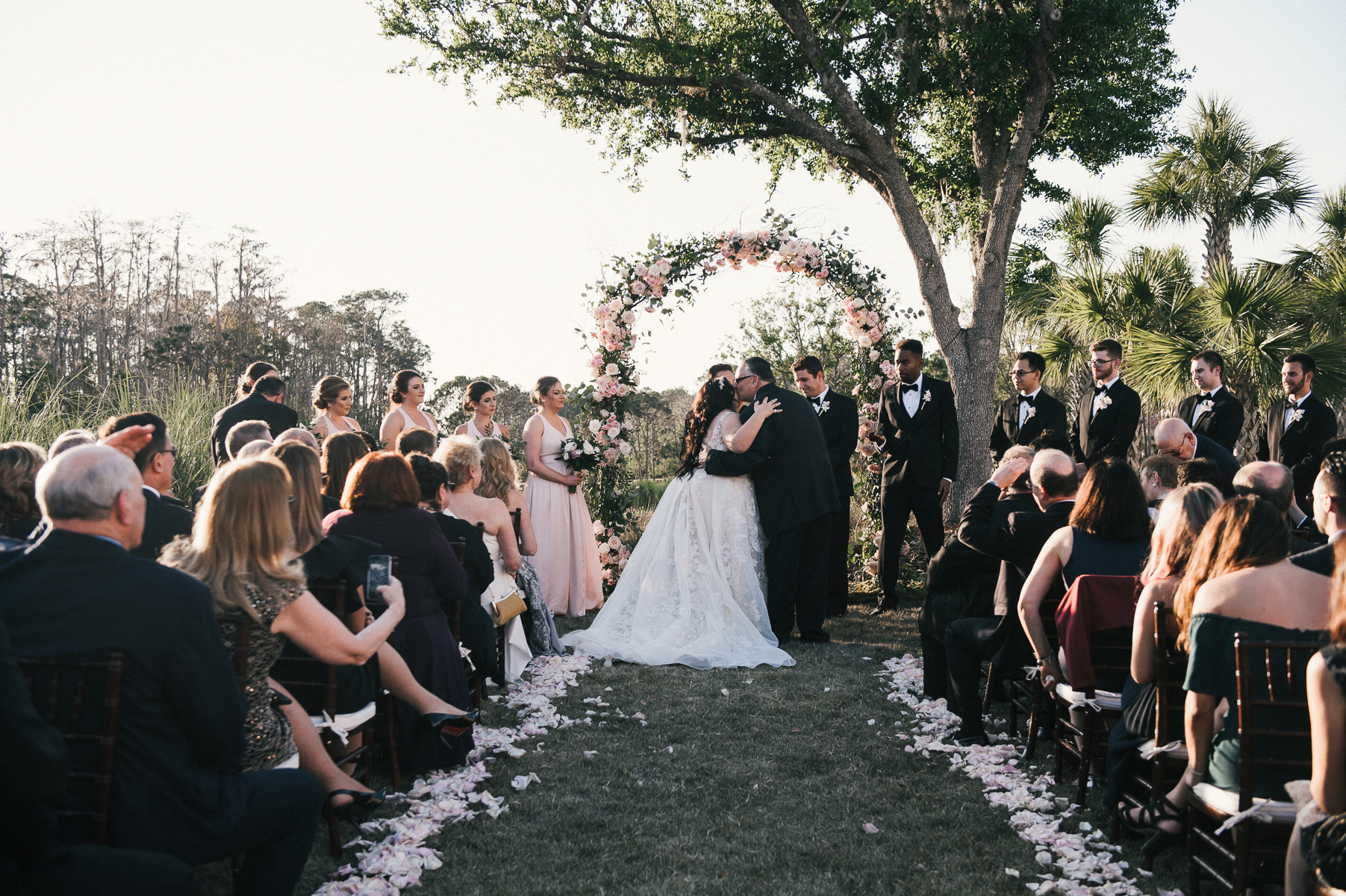  Wedding Photographer: Still 55 | Wedding Designer: Tres Chic Whitney | Wedding Location: Four Seasons Resort Orlando at Walt Disney  