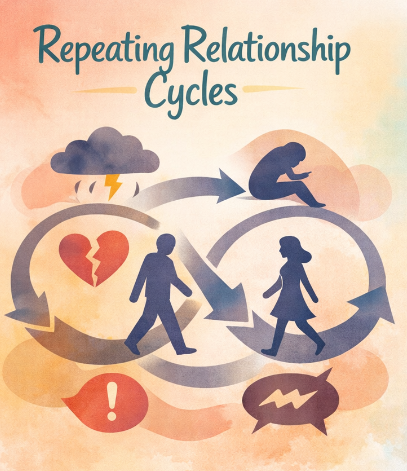 Why do the same relationship patterns keep repeating?