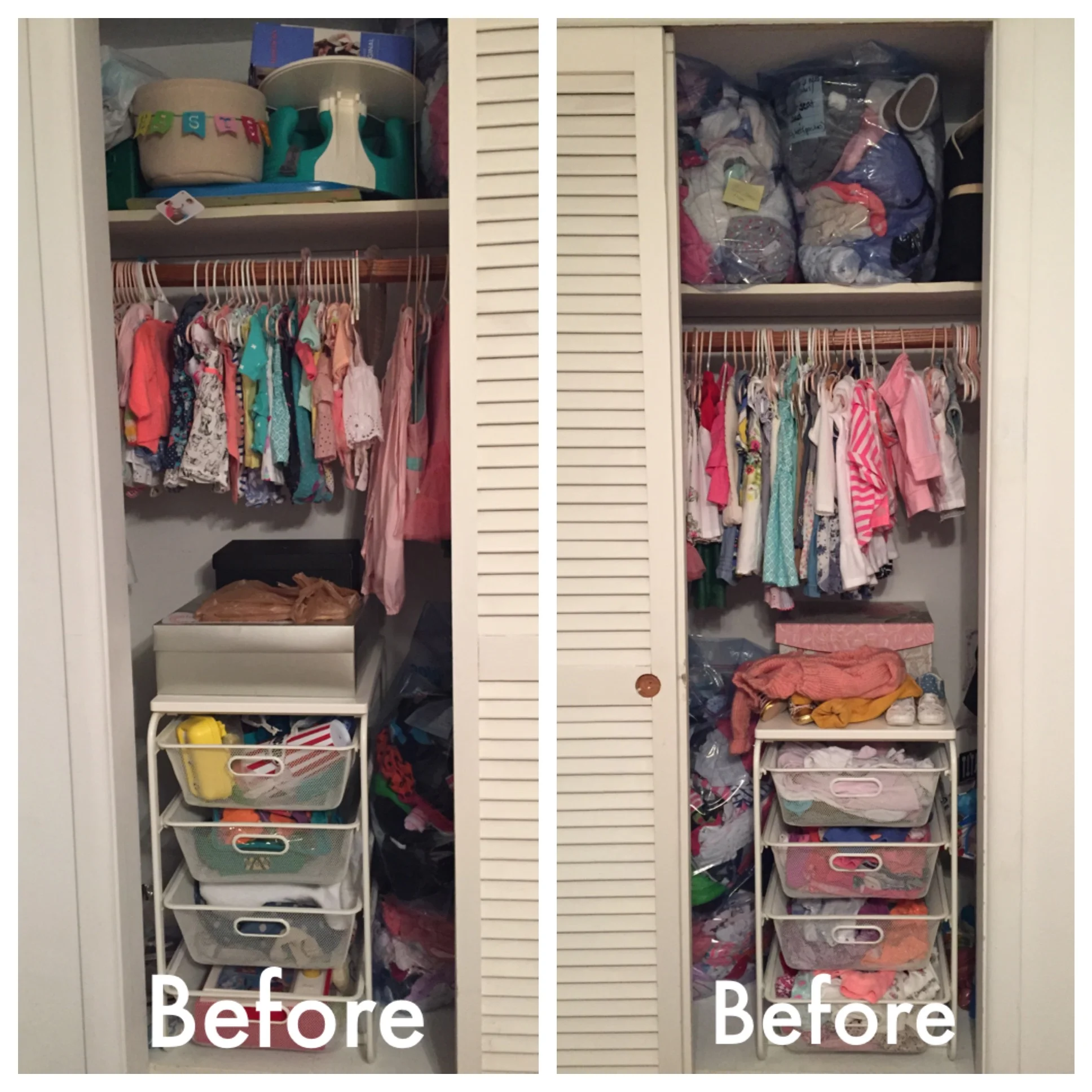 Nursery Closet | Before