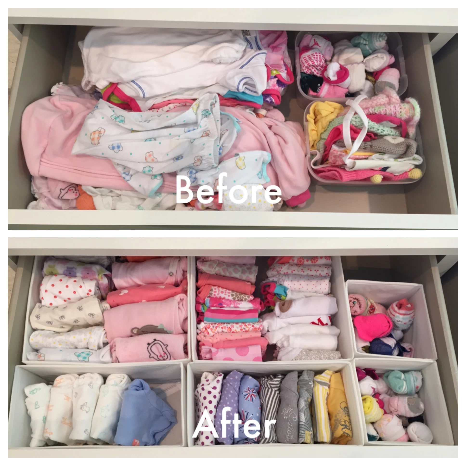 Nursery Dresser Drawer | Before & After