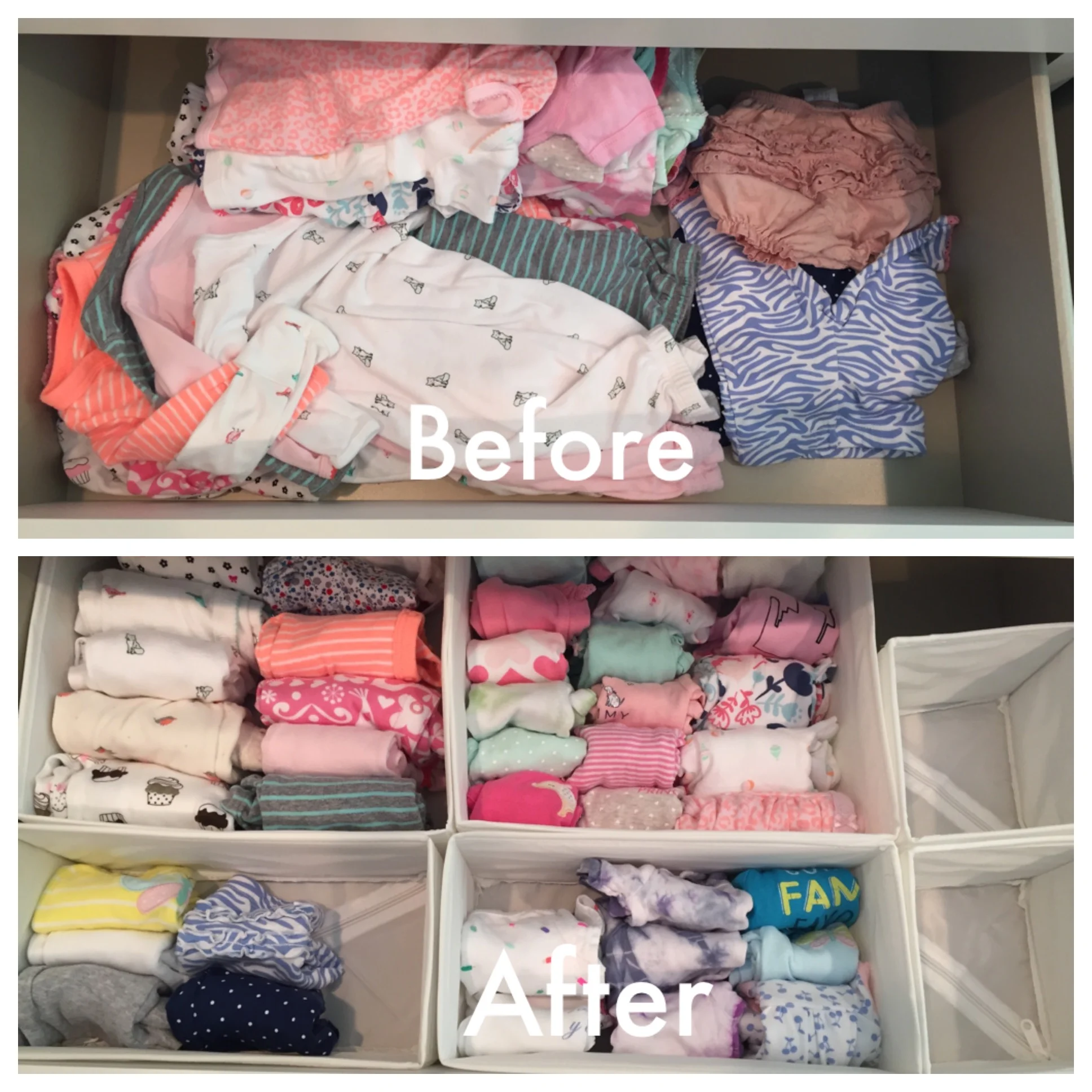 Nursery Dresser Drawer | Before & After