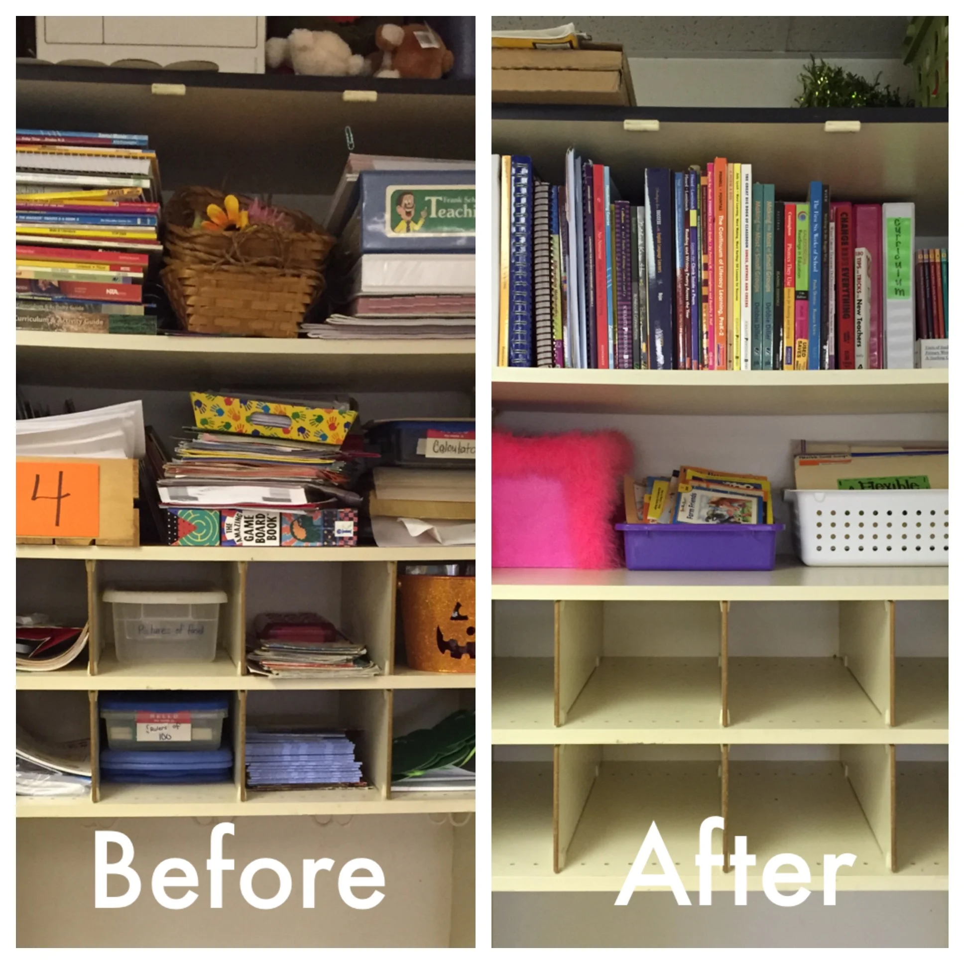 Classroom Closet | Before & After