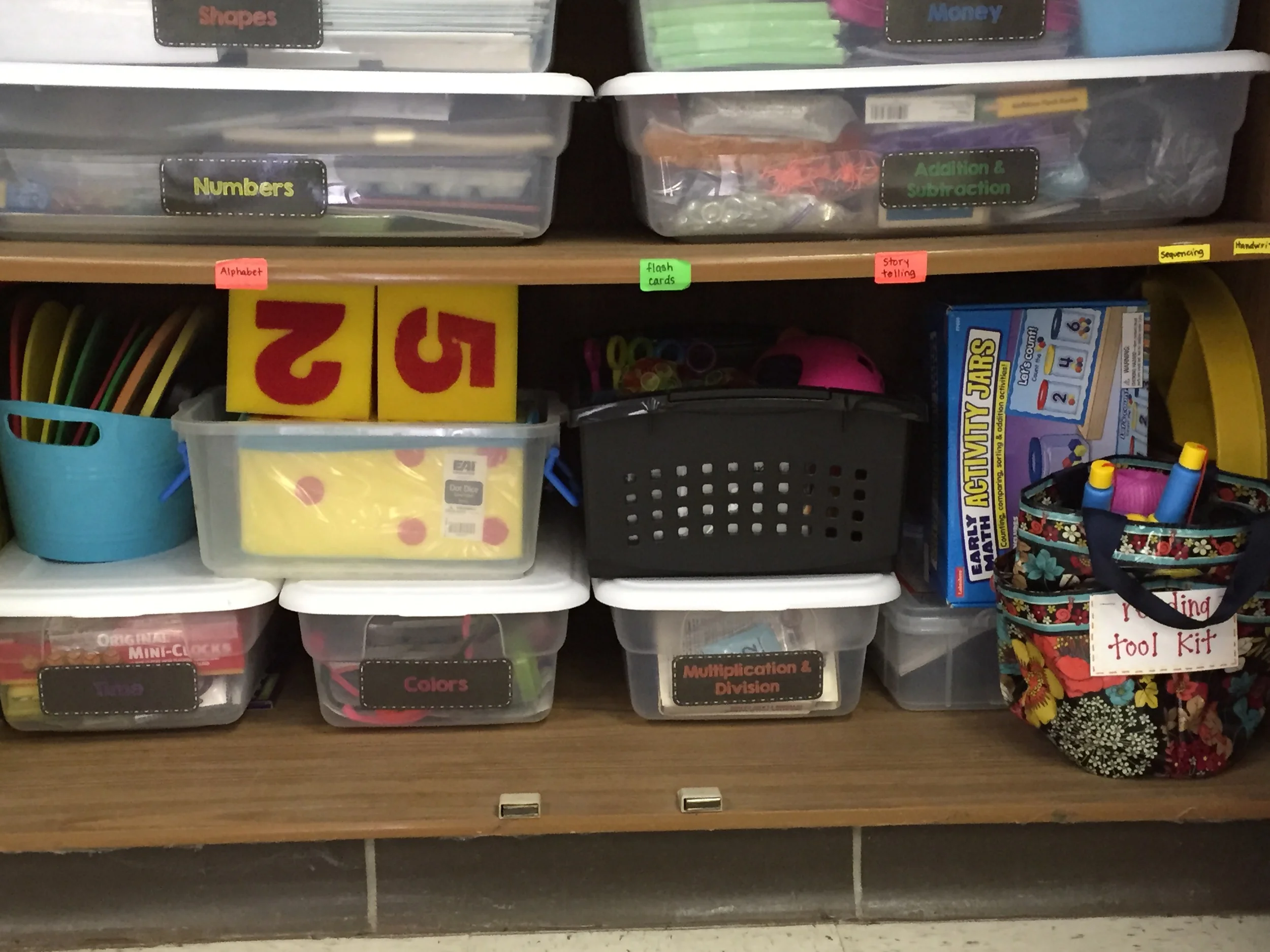 Classroom Storage Closet