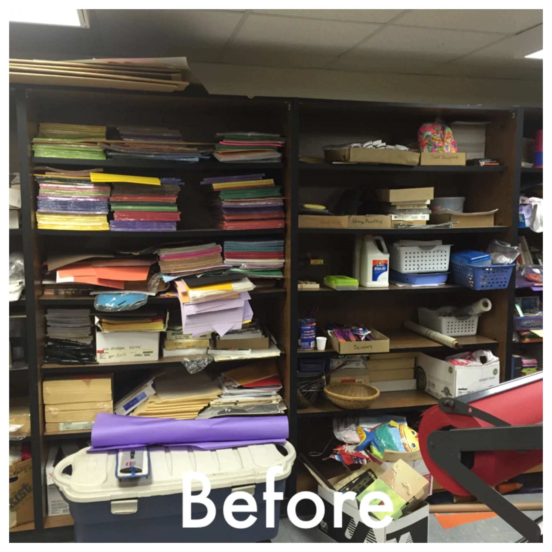 Elementary Art Studio | Before