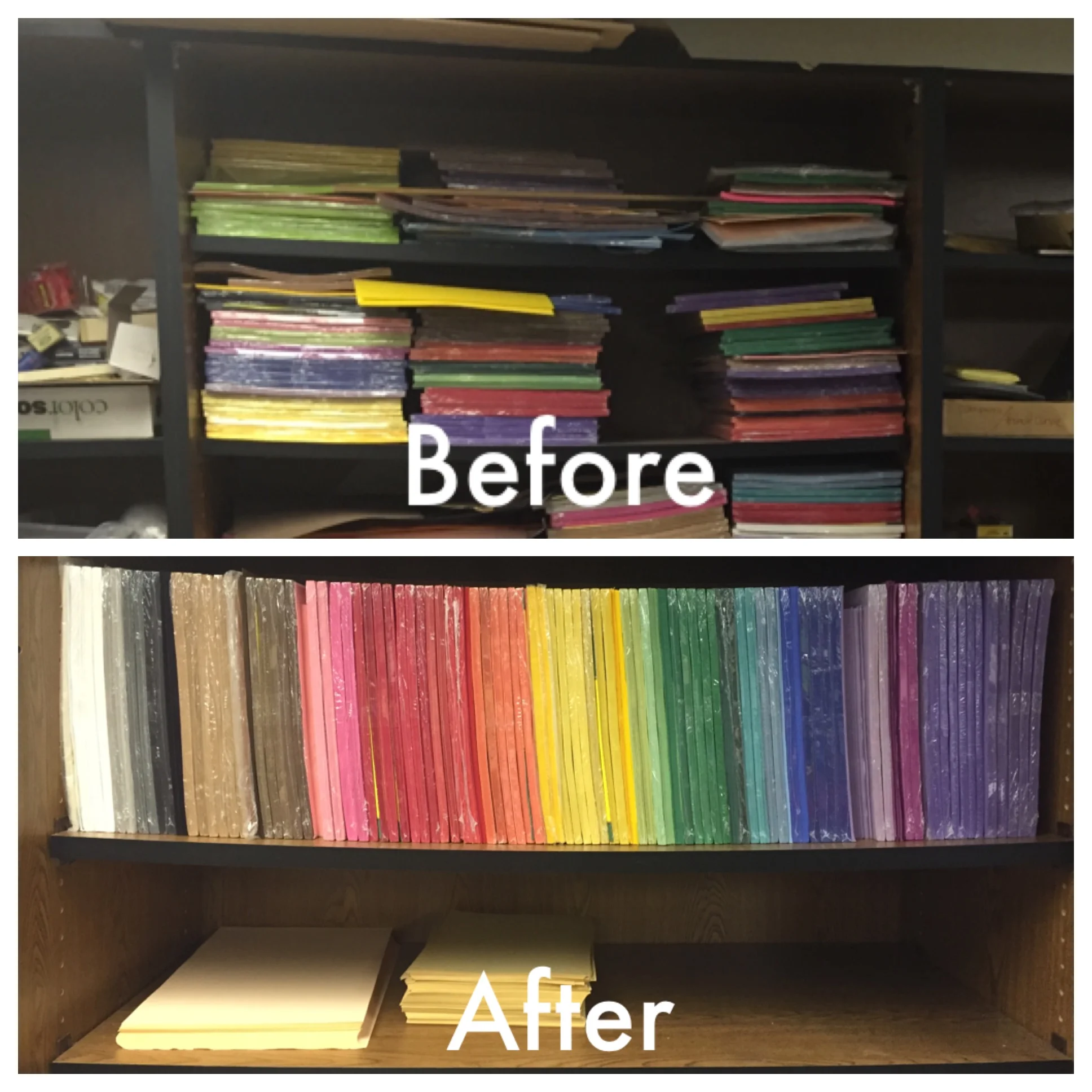 Elementary Art Studio | Before & After