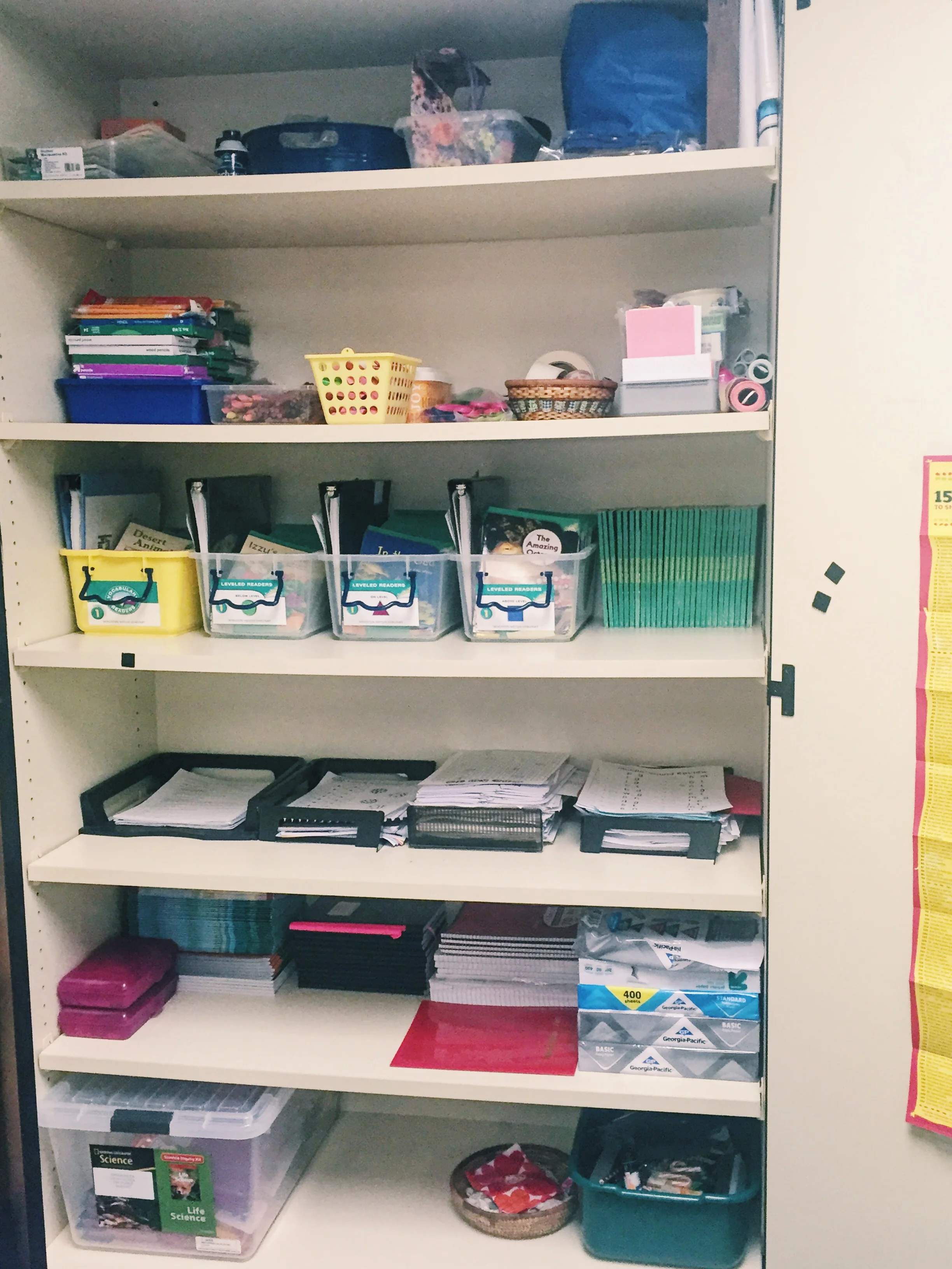 CLASSROOM CLOSETS | AFTER