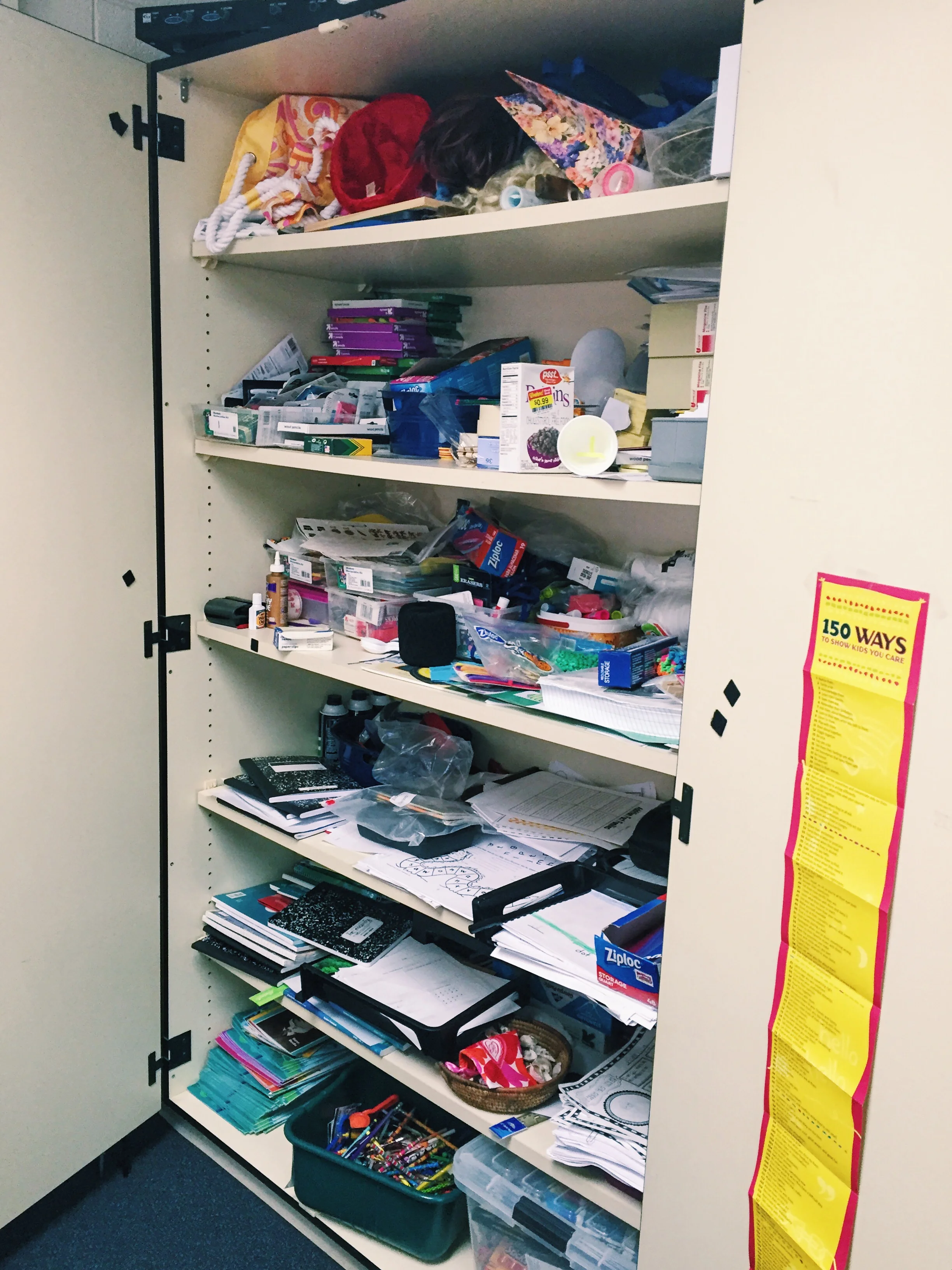 CLASSROOM CLOSETS | BEFORE