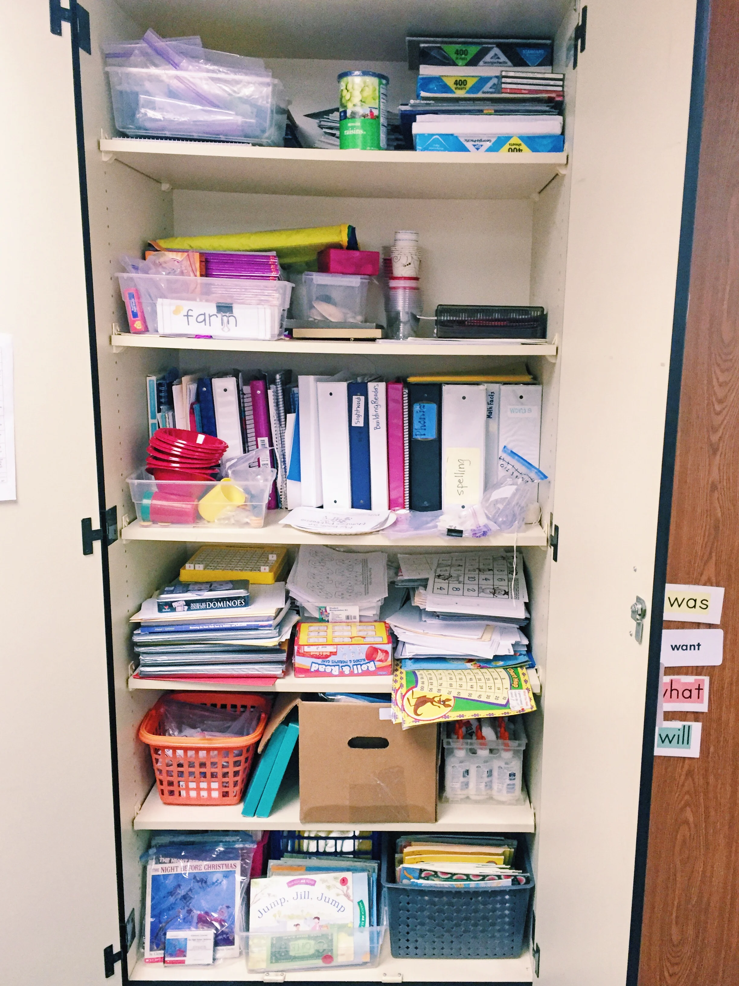CLASSROOM CLOSETS | BEFORE
