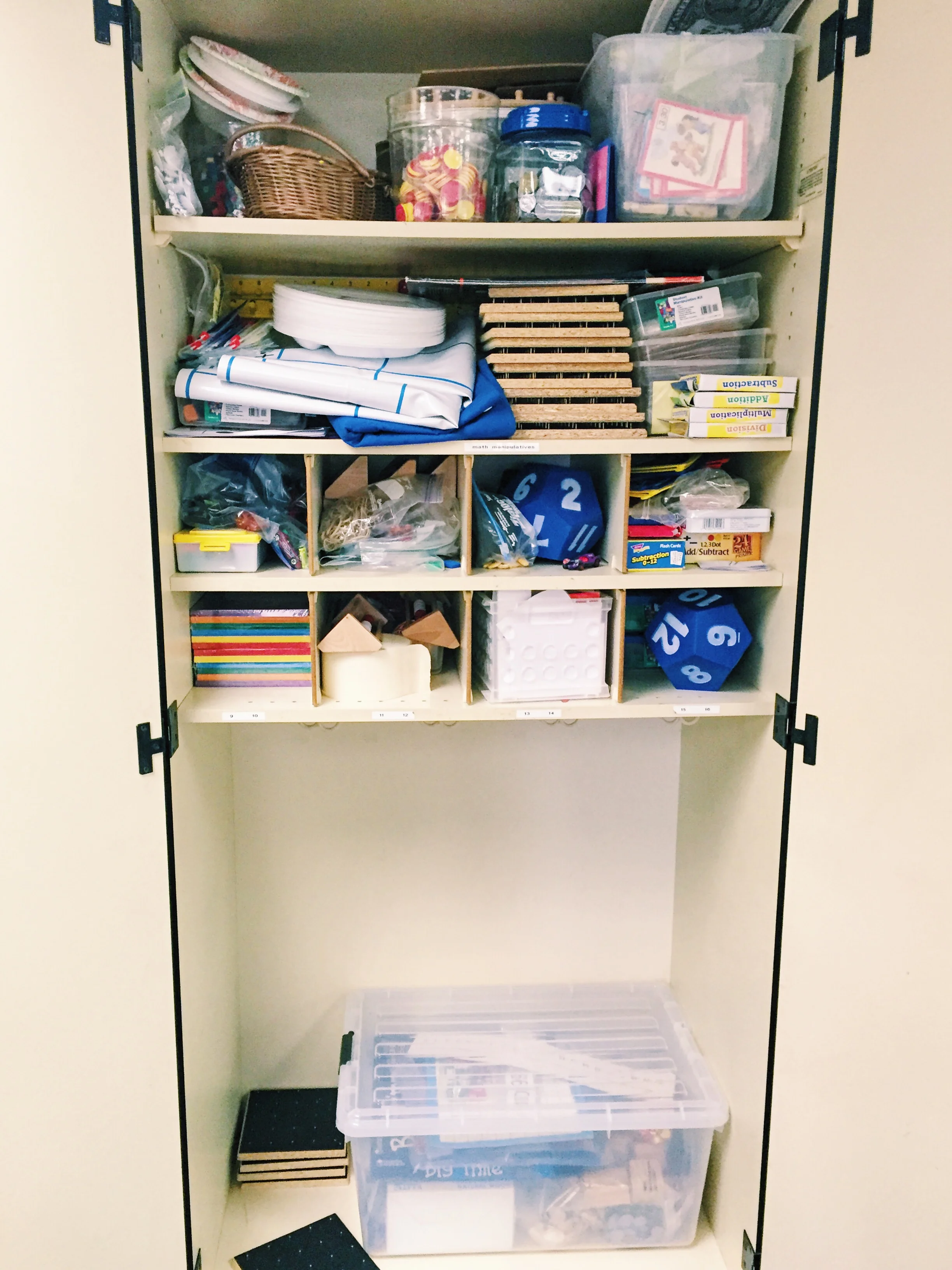 CLASSROOM CLOSETS | BEFORE