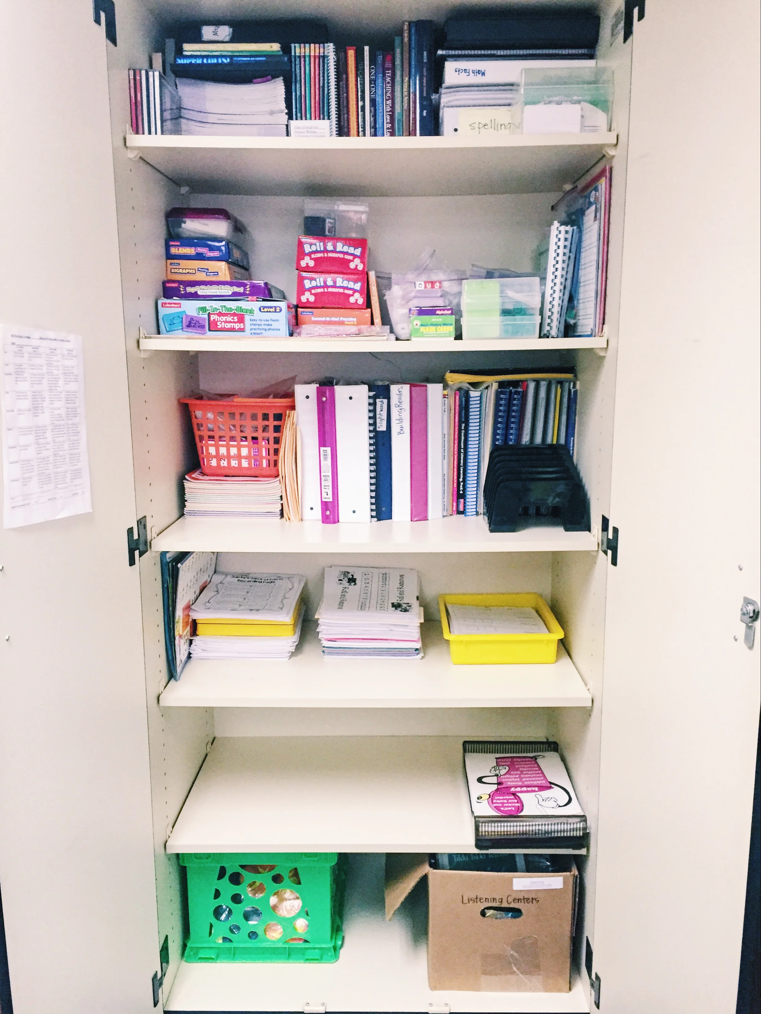 CLASSROOM CLOSETS | AFTER