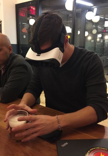 If the beer is virtual, are the calories real?