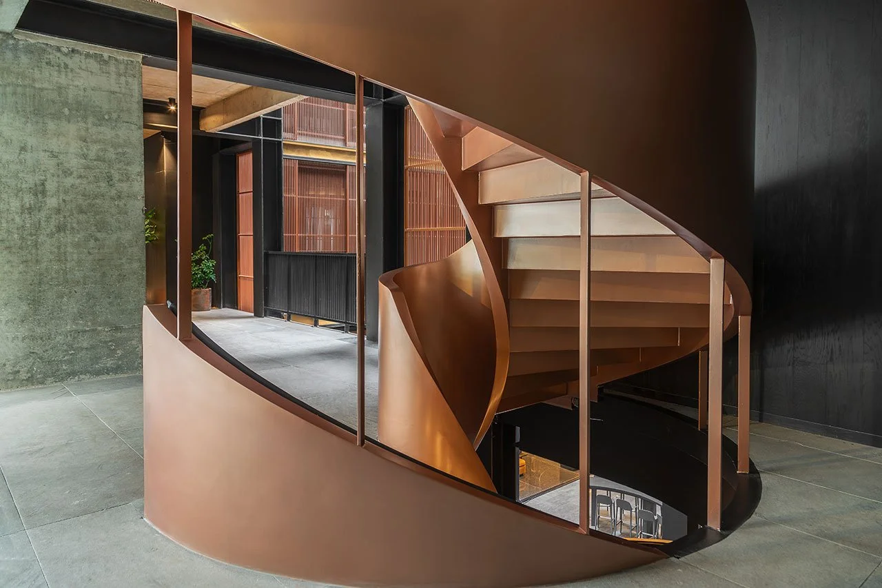 JSa Hotel Volga Staircase