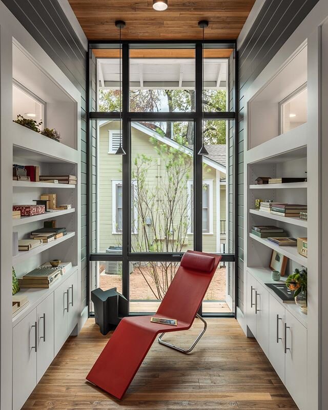 Dog trot #stayathome #lifewithbooks #simpleliving #qualityoverquantity #substanceoverstyle #authenticityoverappearance #charlesdipiazza #architecture #austin #texas #design #interiordesign #interventionnotpreservation #22llc builders @fortstructures 