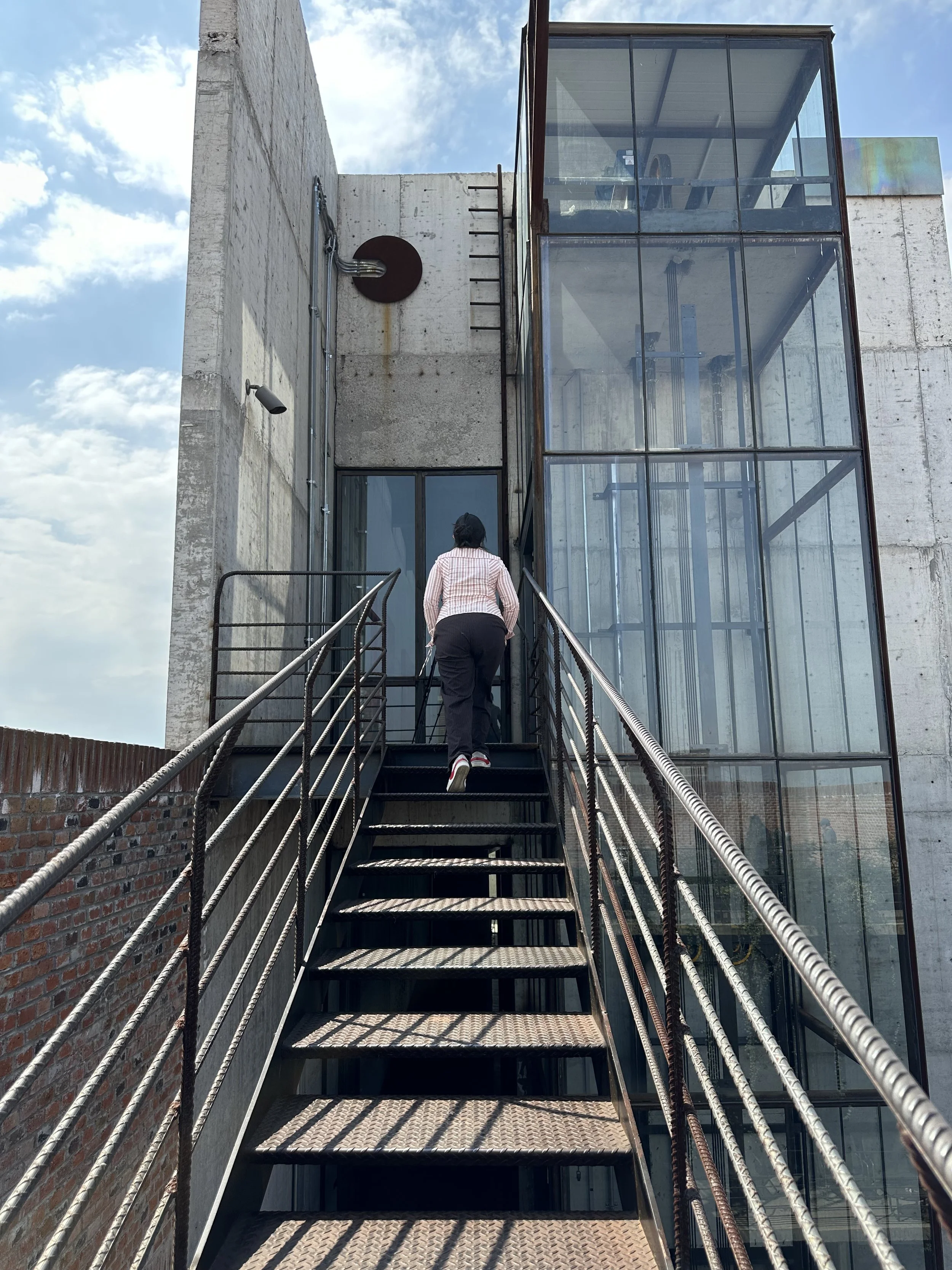 Casa Wabi Sabino Courtyard Stair