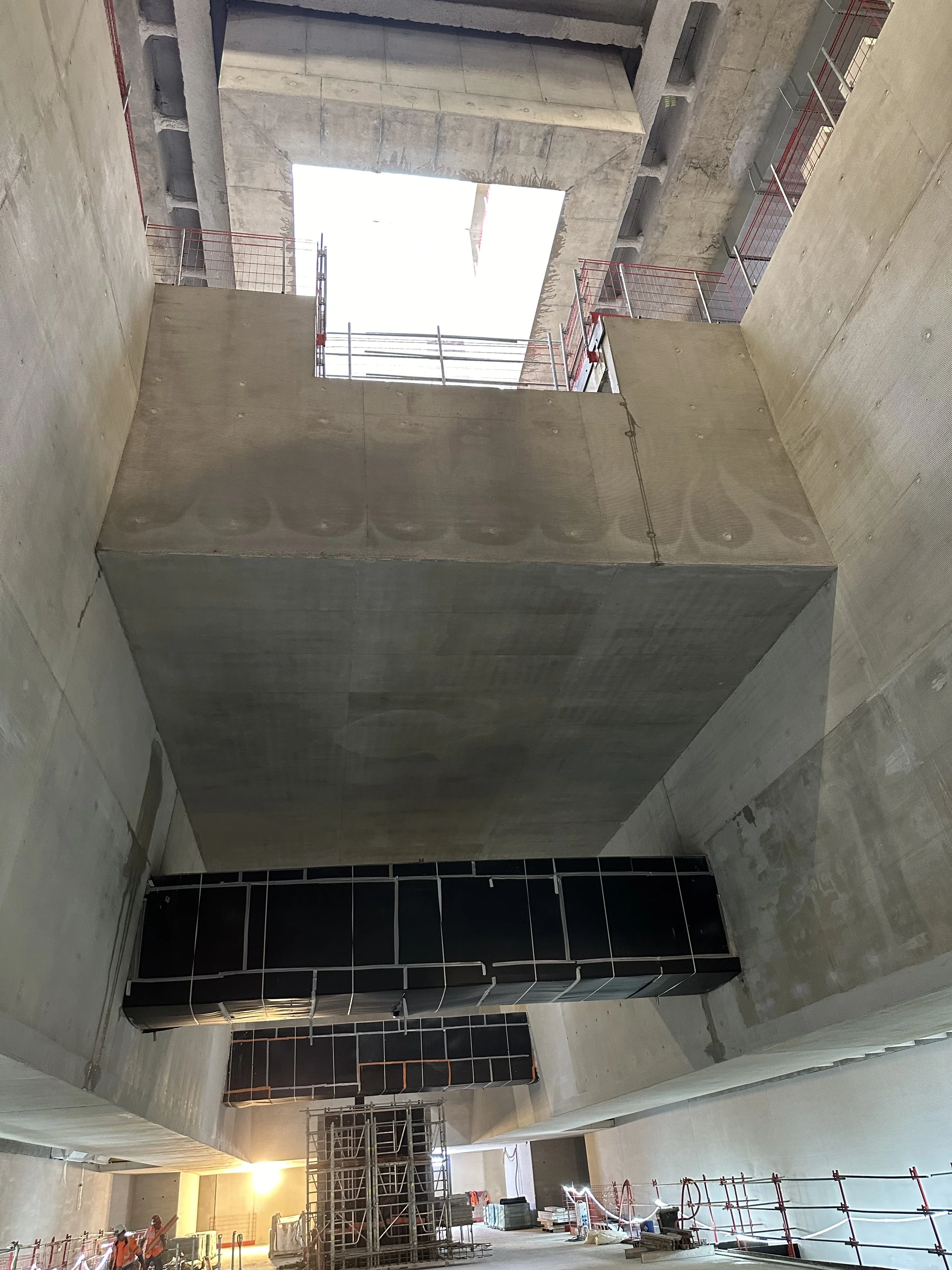 Banari Bagneux Station Overhead Platform Under Construction