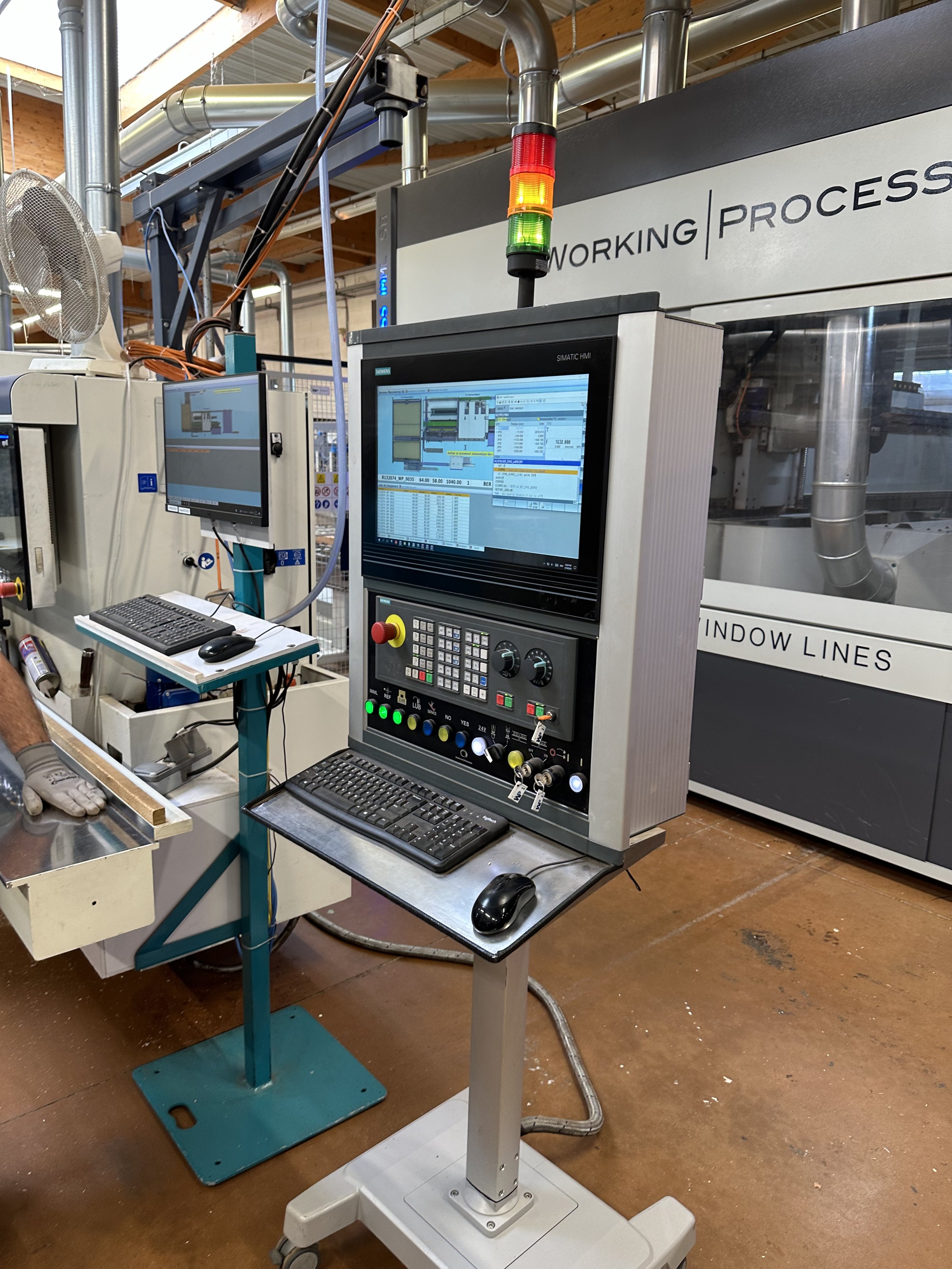 Maison Janneau Factory Tour CNC for Milling Wood Window Frames