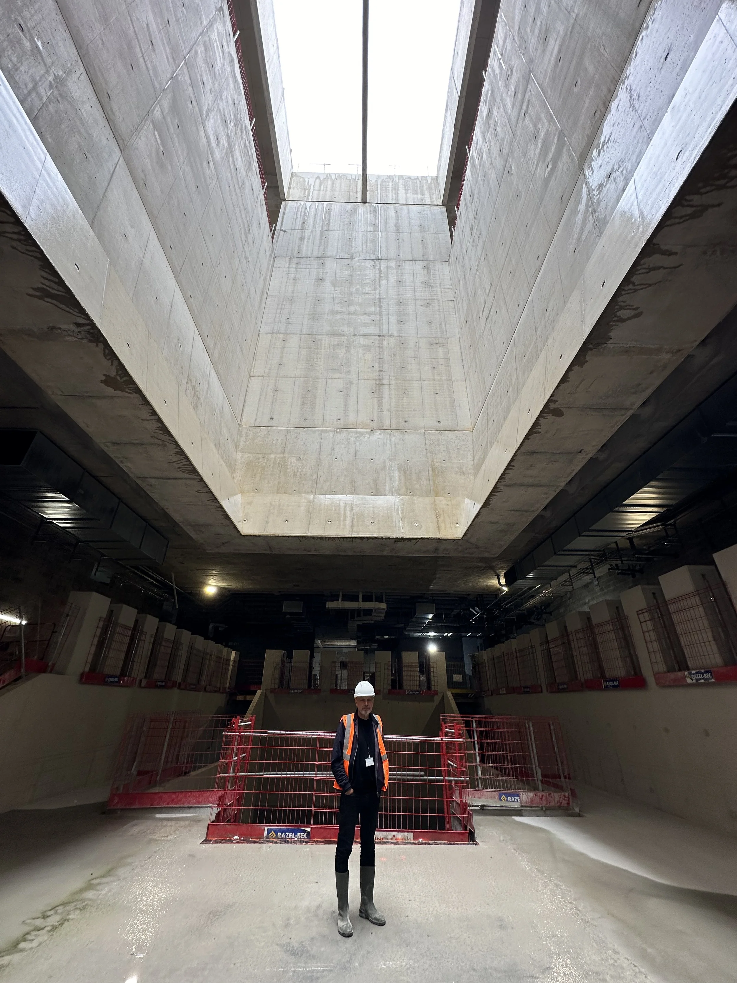Banari Bagneux Station Large Skylight in the Quai