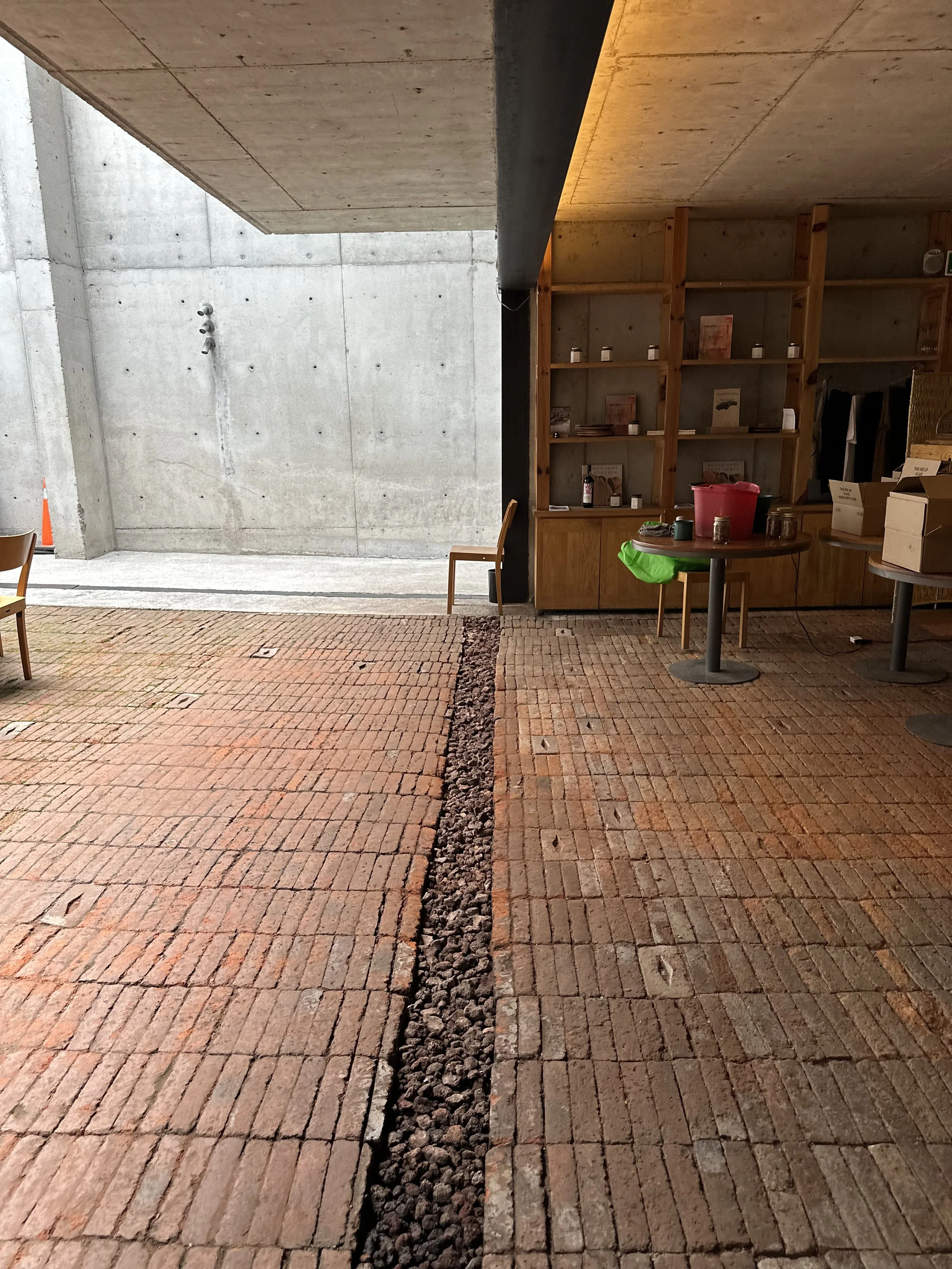 Casa Wabi Sabino French Drain