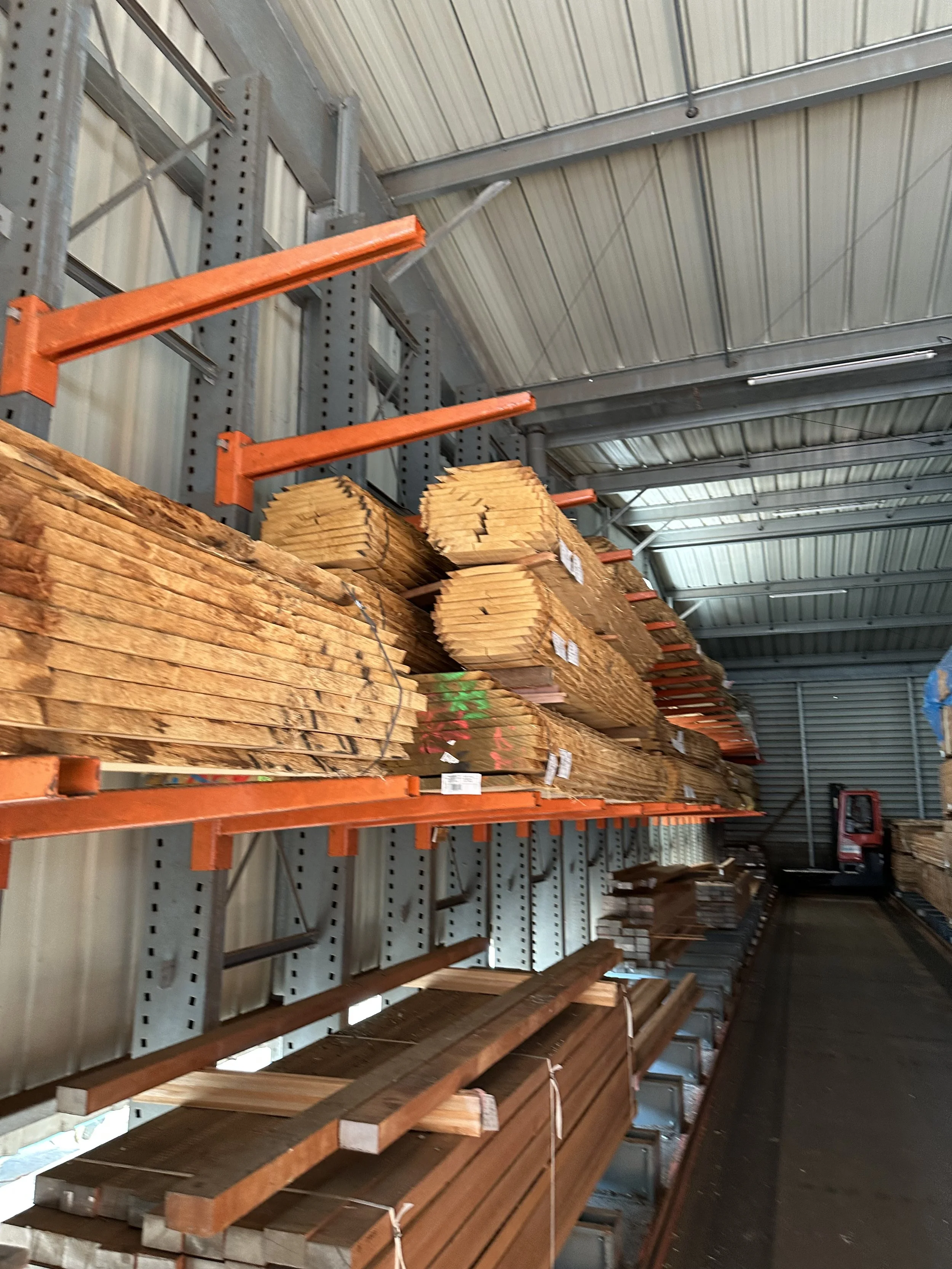 Maison Janneau Factory Tour Raw Lumber Stock