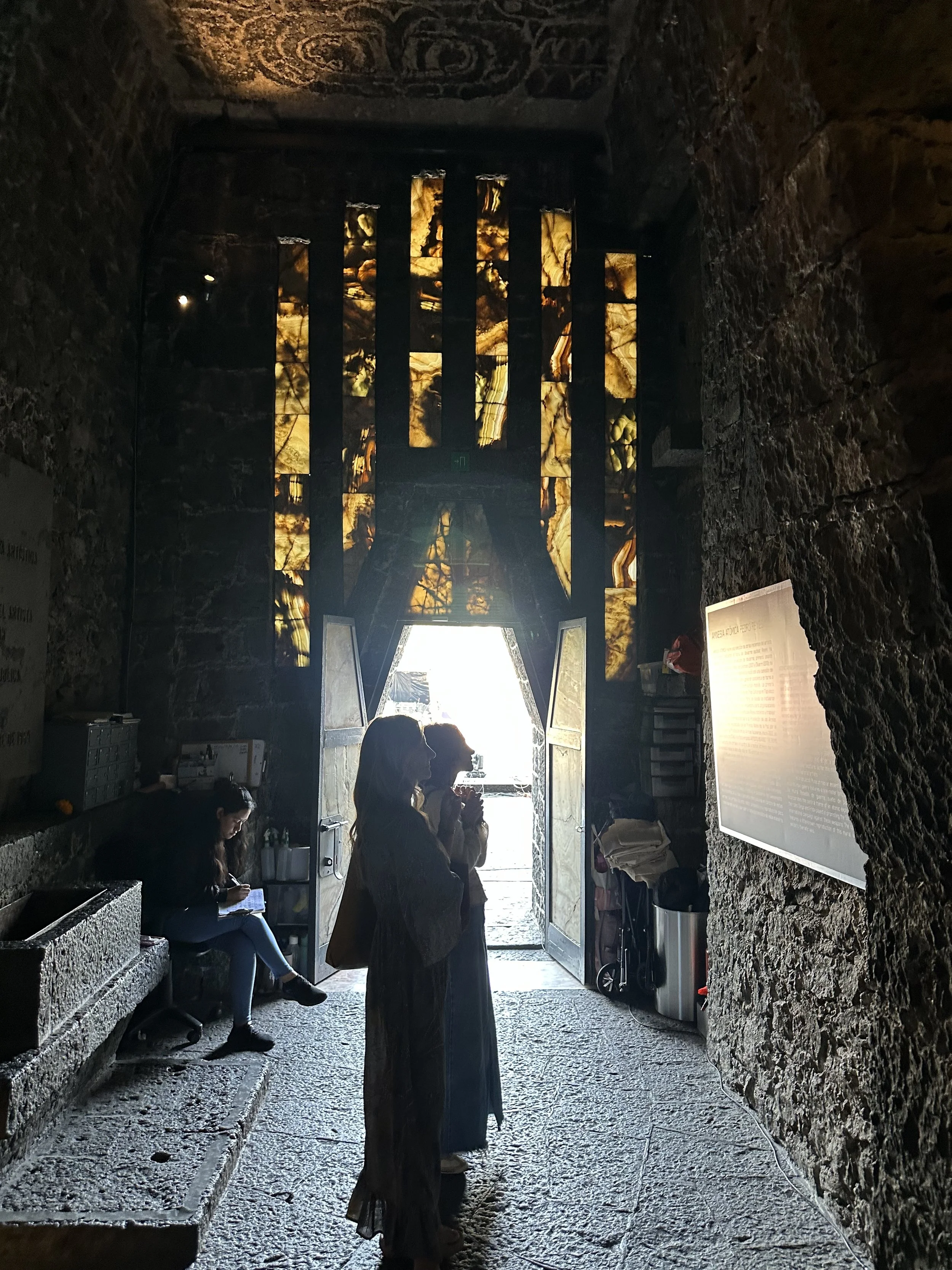 Anahuacalli Stain Glass