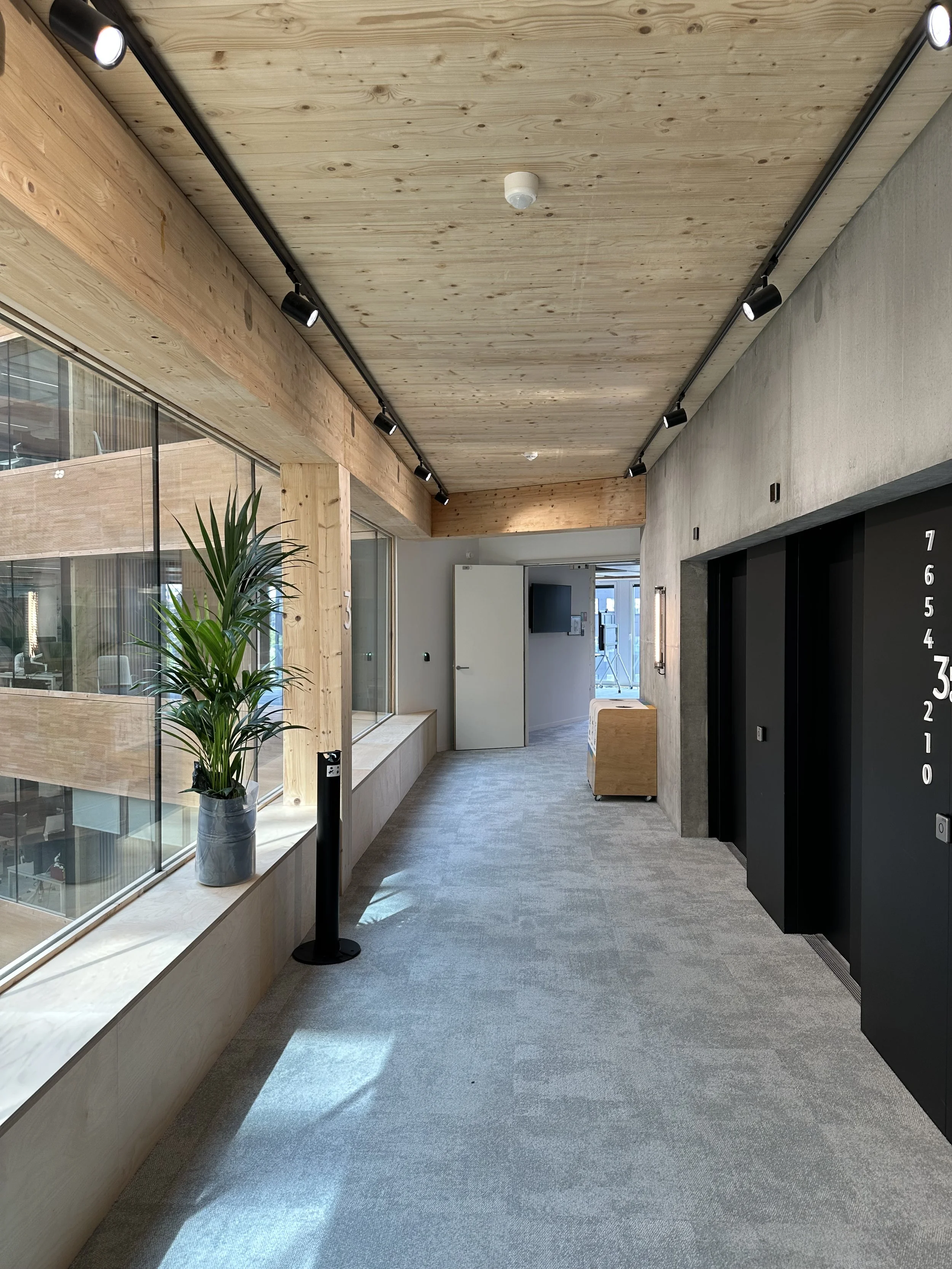 Eberle-Poste Building Hallway