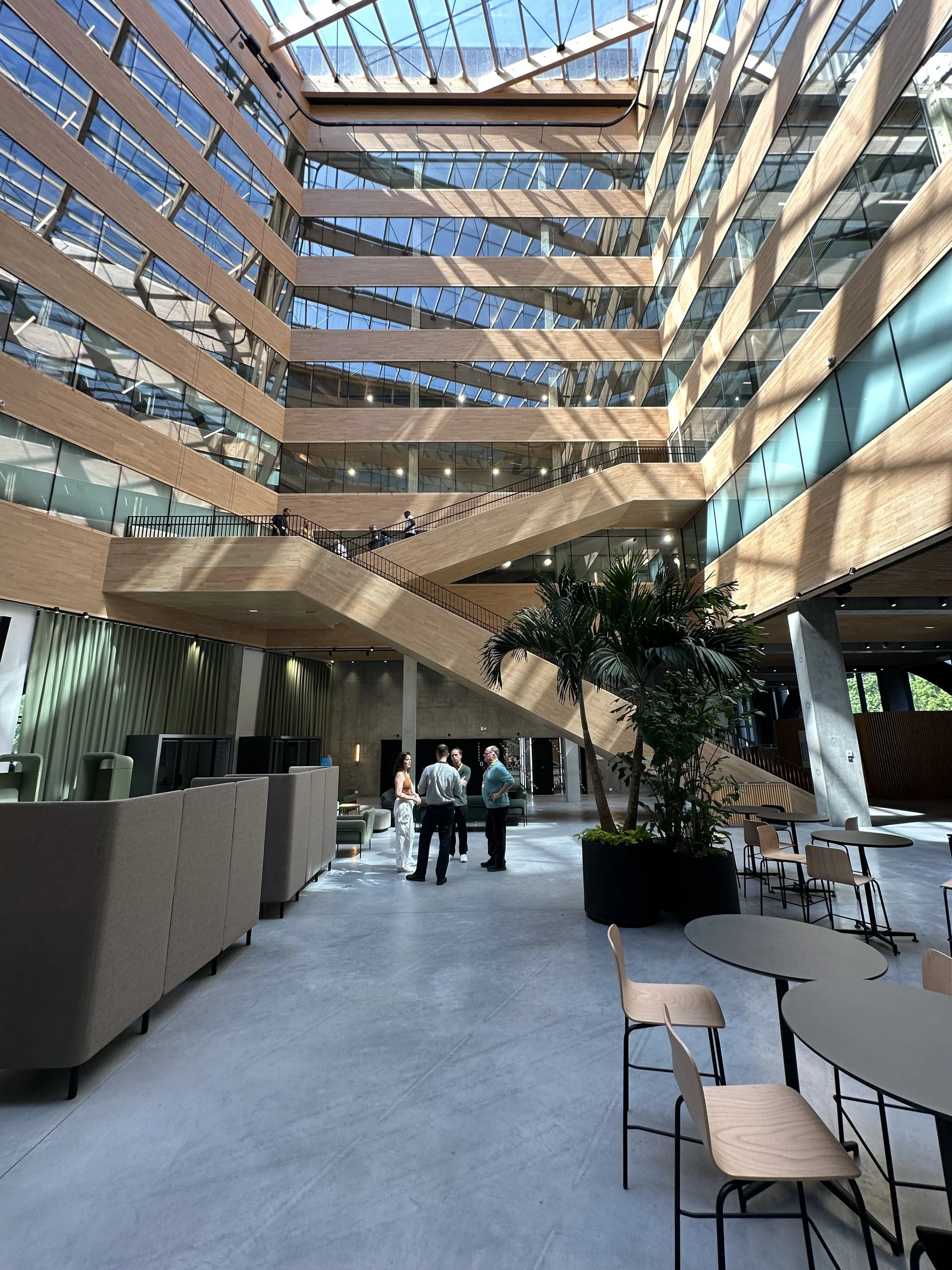 Eberle-Poste Building Atrium