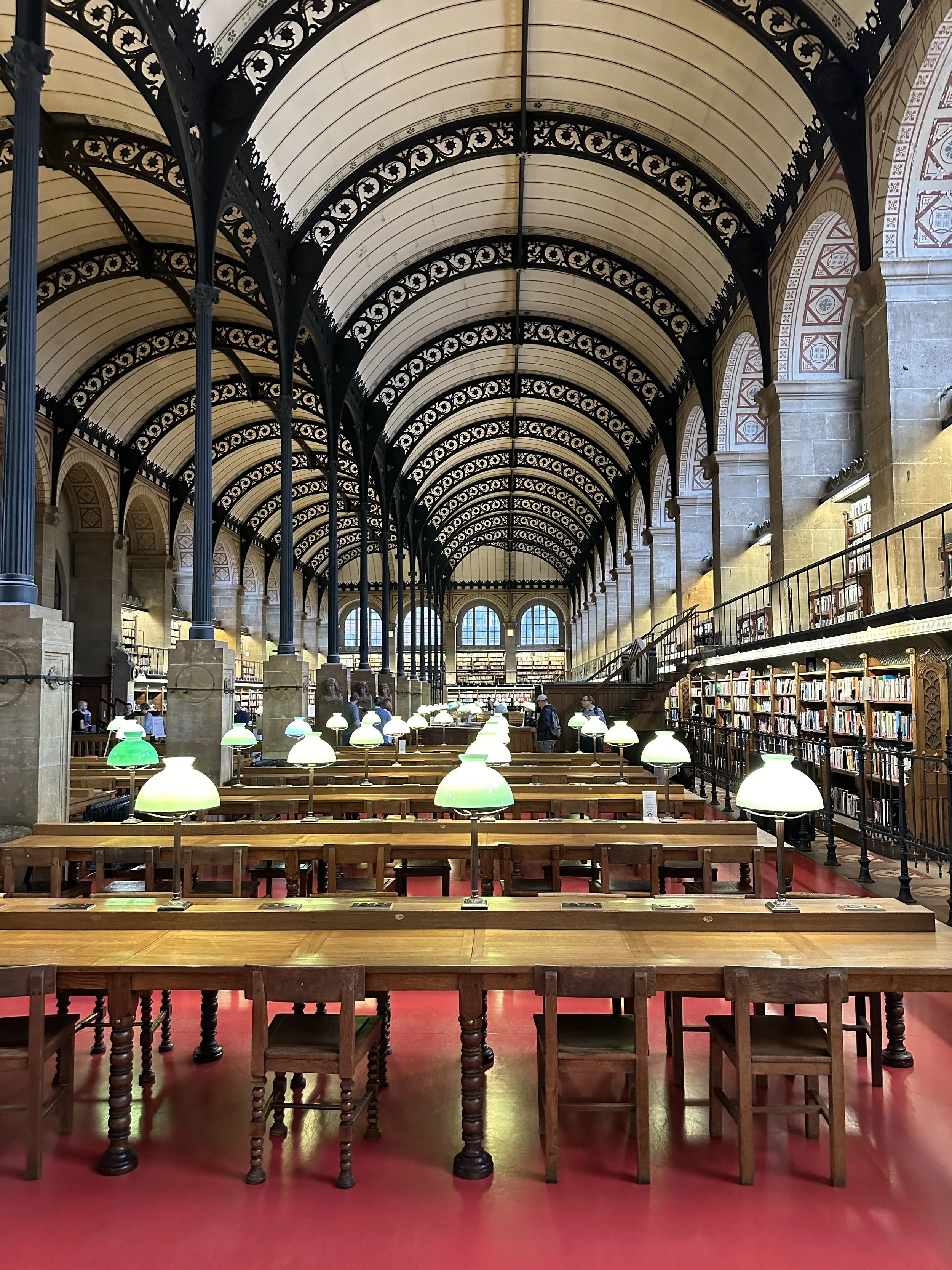 Biblioteque Ste. Genevieve Interior of the Reading Room