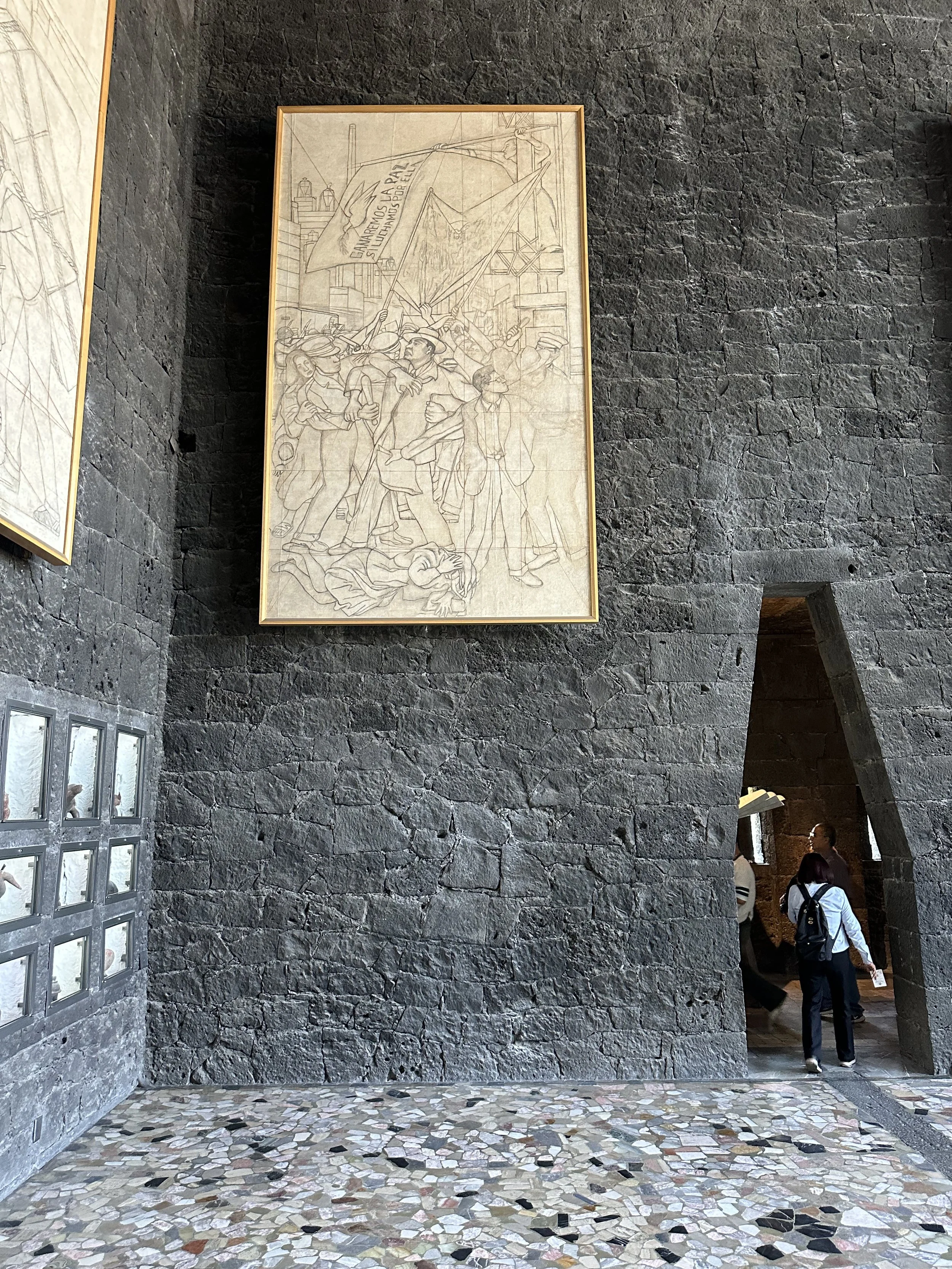 Anahuacalli Vestibule with Trapezoidal Door Opening