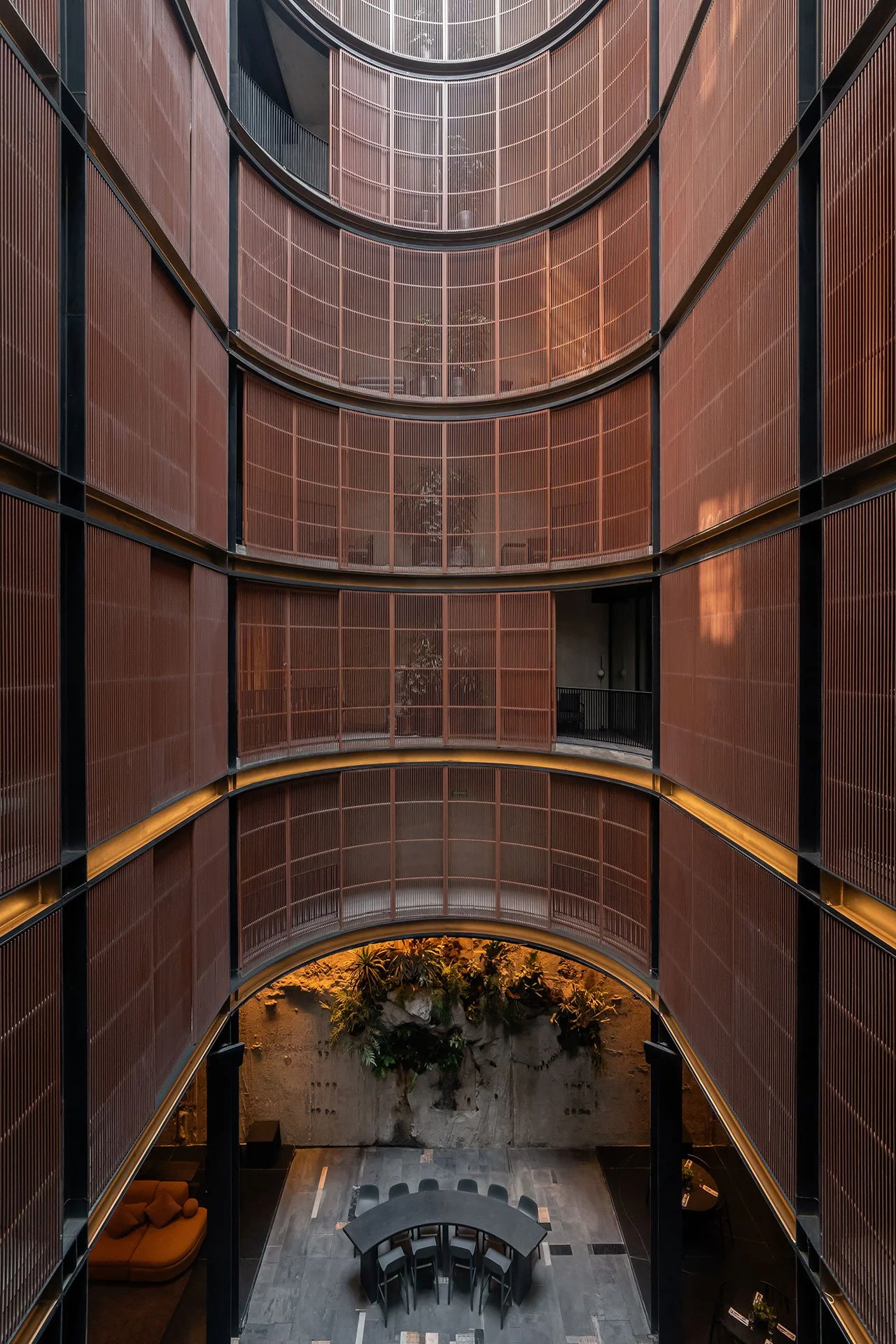 JSa Hotel Volga Atrium Facade