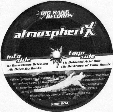 Label: Big Bang Records – BBR 004 Format: Vinyl , 12" Country: US Released: 1999 Genre: Electronic Style: Breakbeat , Trance , Happy Hardcore