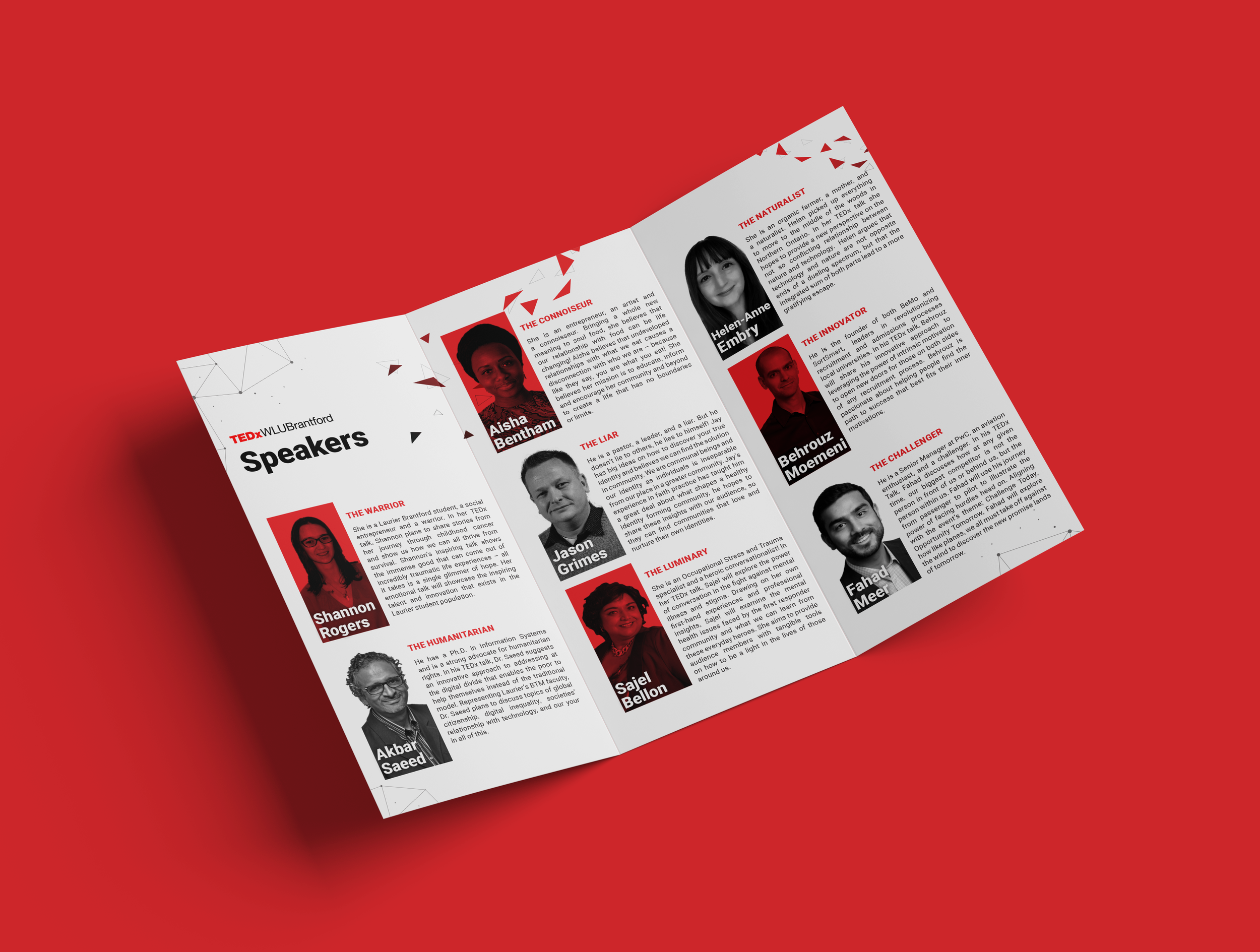 TEDxWLUBrantford - Event Brochure