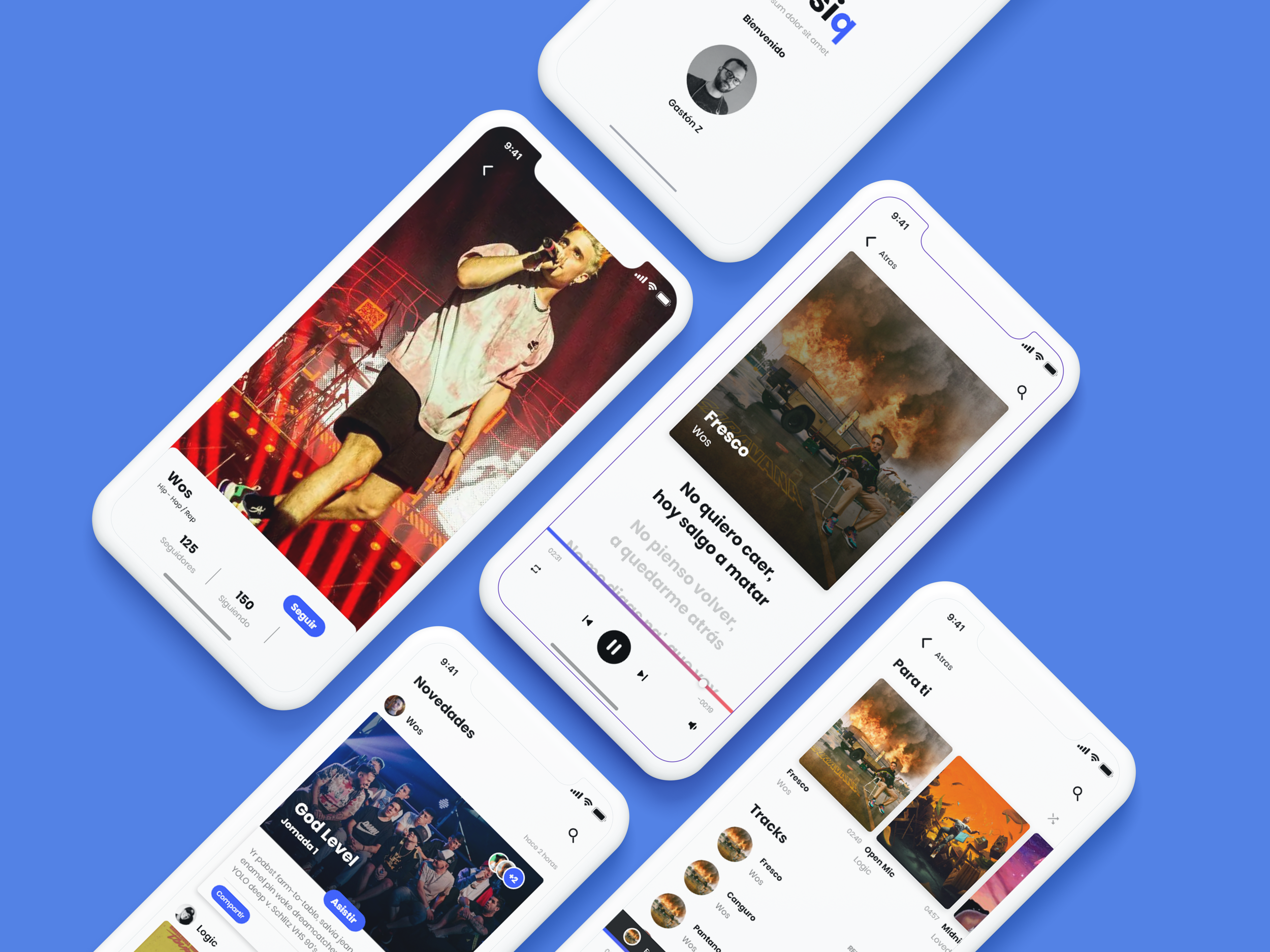 Musiq - UI/UX Design Challenge