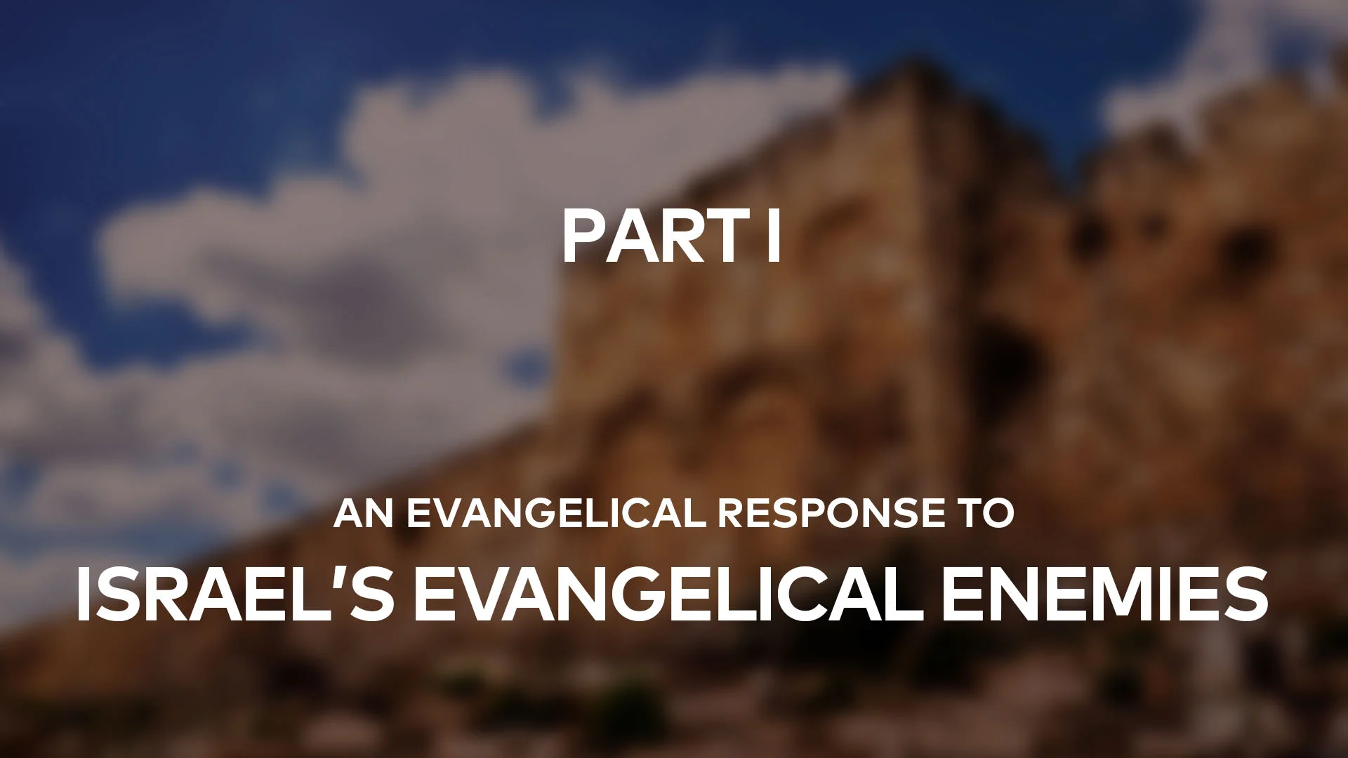 I. Evangelicals Changing Sides