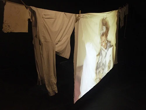 Clothesline/Video Detail (photo by BJ Allen)