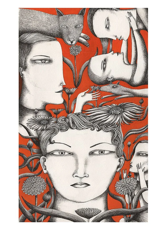 'Orange Flower Girl'