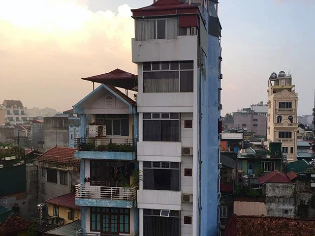 Old quarter in the morning