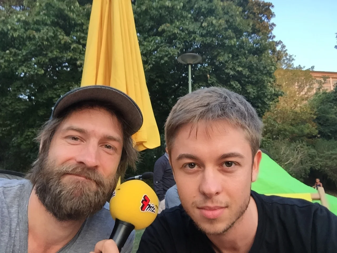Spontan vorbeigekommen: Simon Ortmeyer von I'm Not A Band und A Perfect Pineapple
