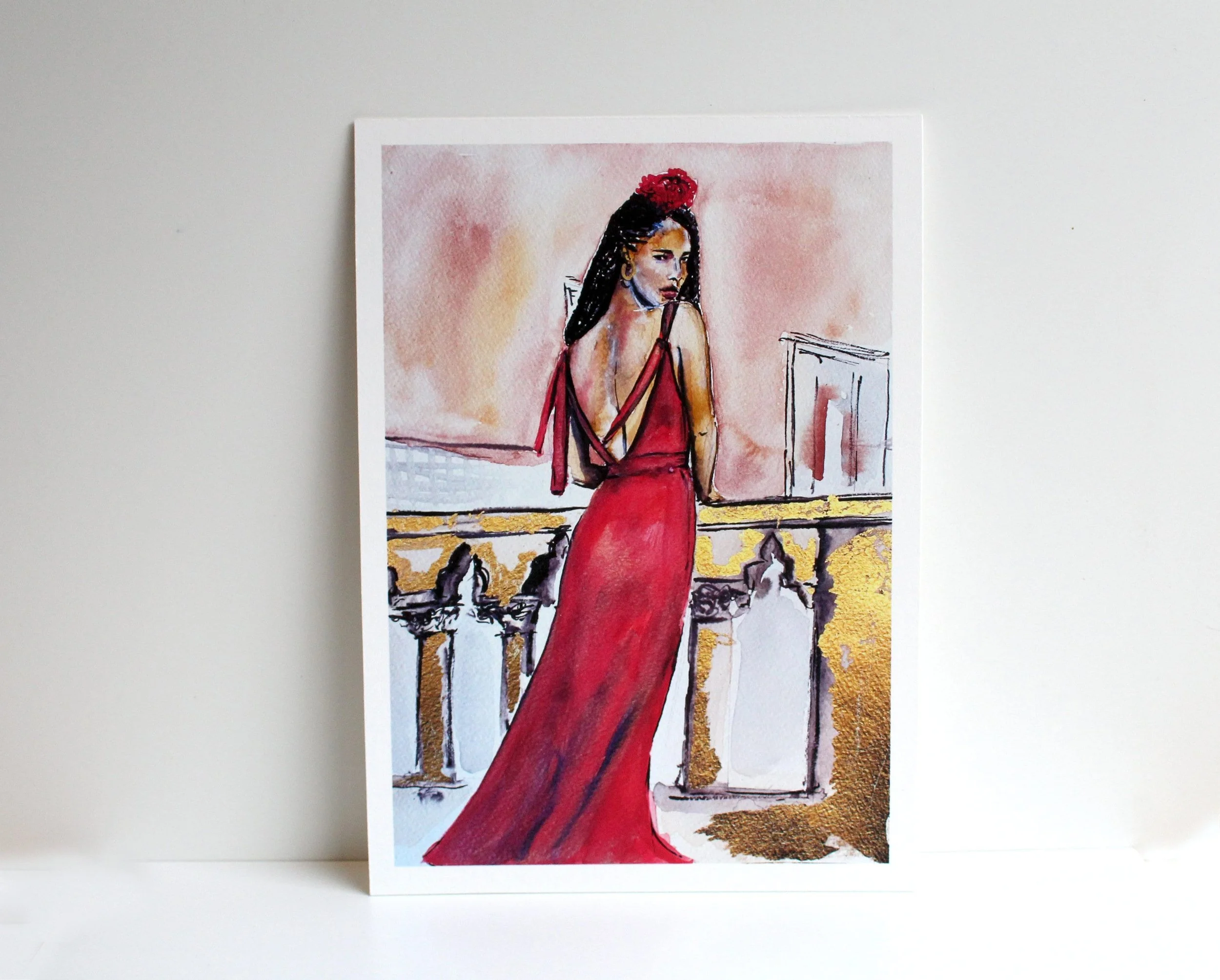 evening dress giclee wall art Sexy Mermaid Beaded Sequins Formal Dress Long Party Dress Evening Dres –  classygown main image 0