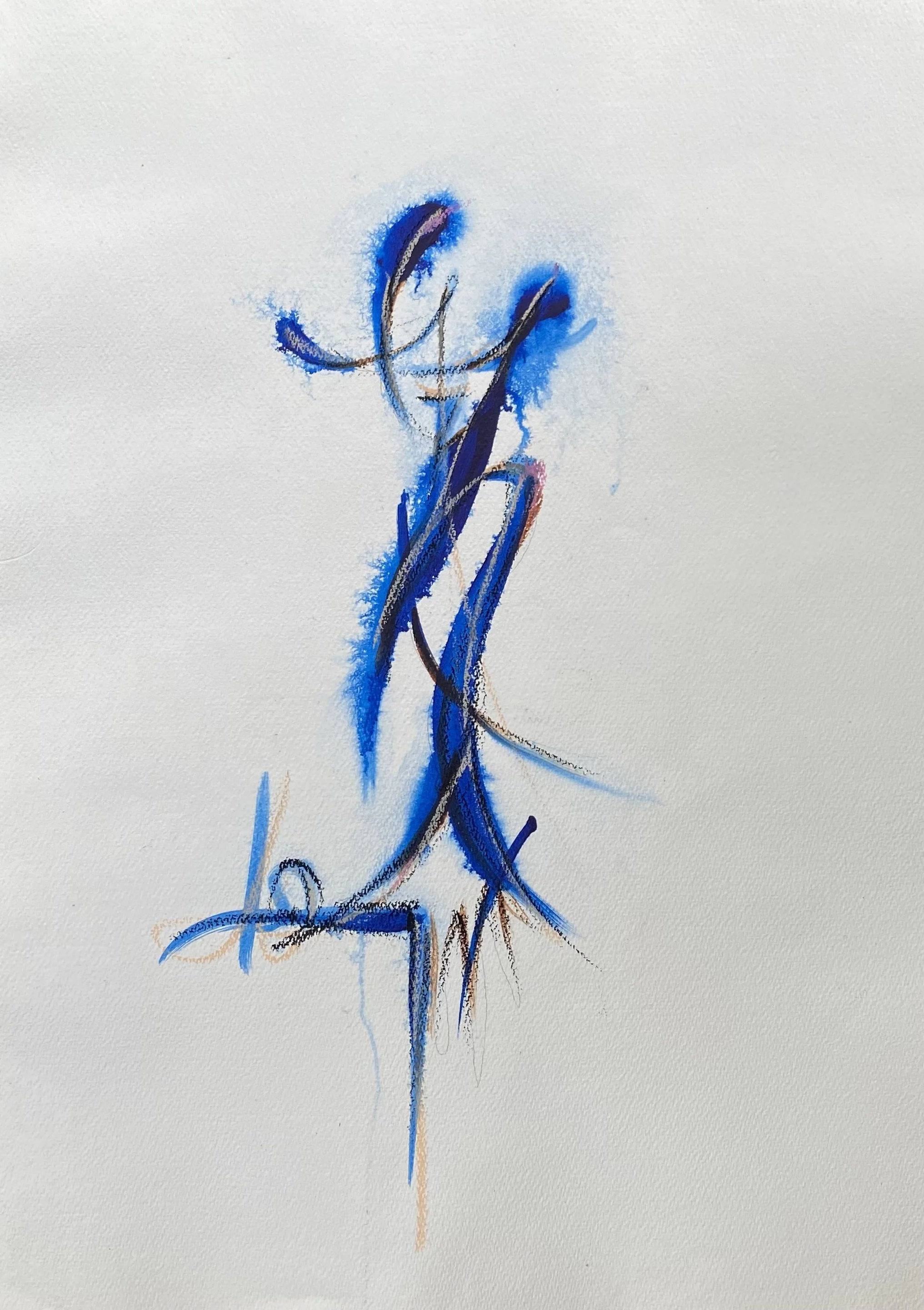 Fabulous |  Acrylic and Ink . 22" x 30" . 225.00 