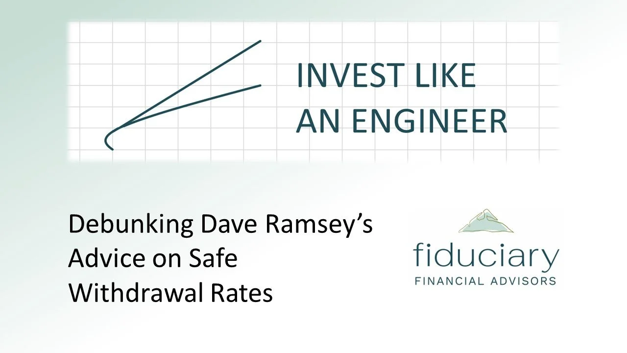 Debunking Dave Ramsey's Advice on Safe Withdrawal Rates