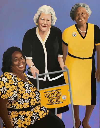 CHARLENE, HELEN and ARETTA