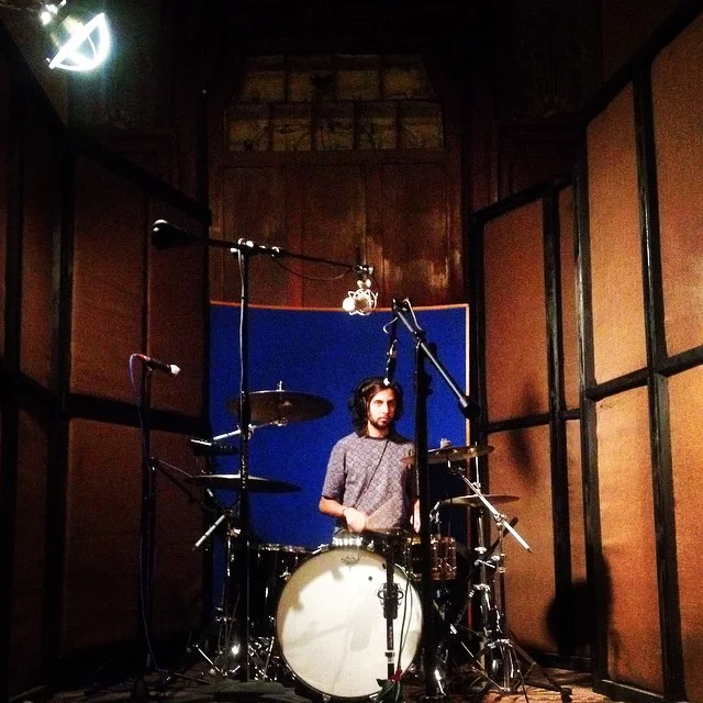 Will Ponturo on drum kit